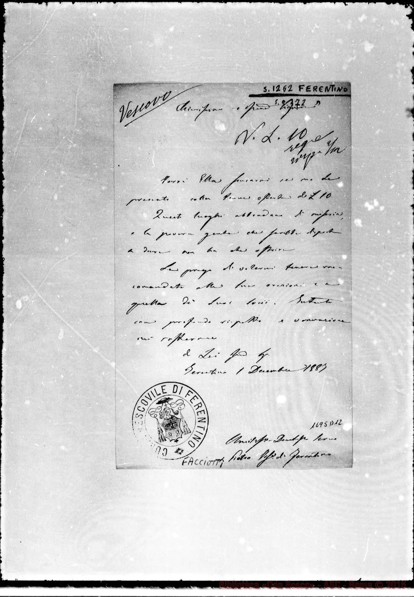 Fotogramma D 12 — Facciotti Pietro