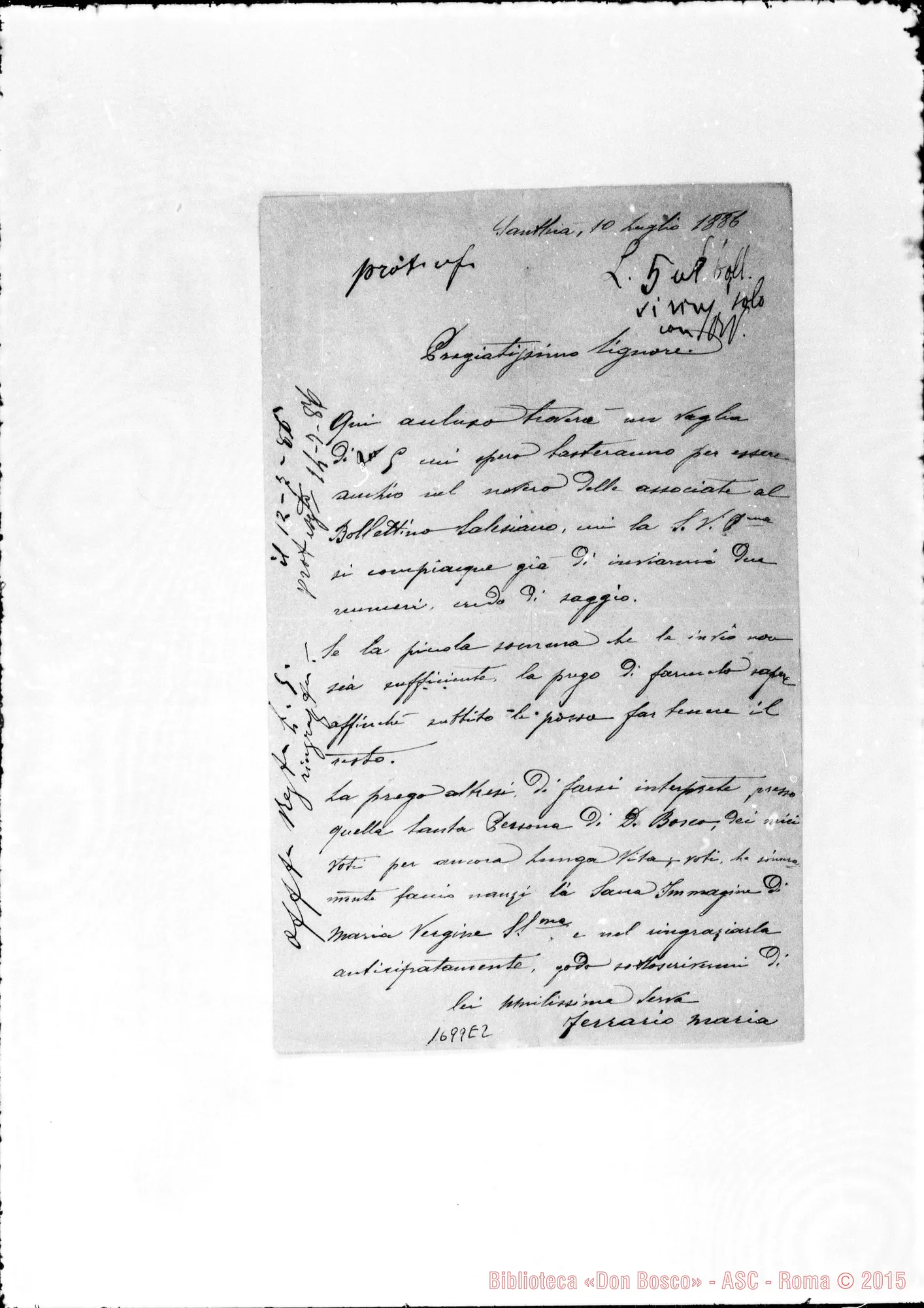 Fotogramma E 2 — Ferrario Maria