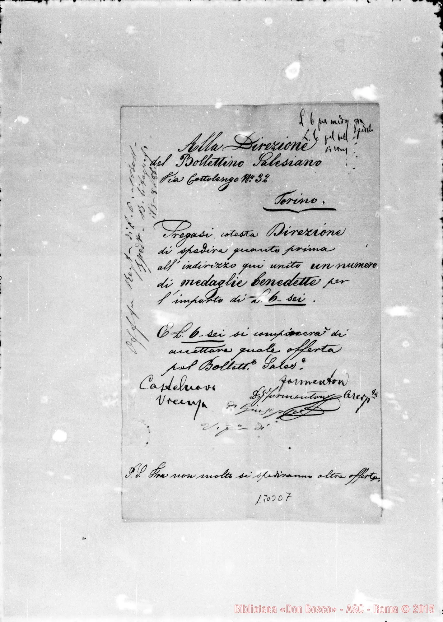 Fotogramma D 7 — Formenton Giuseppe