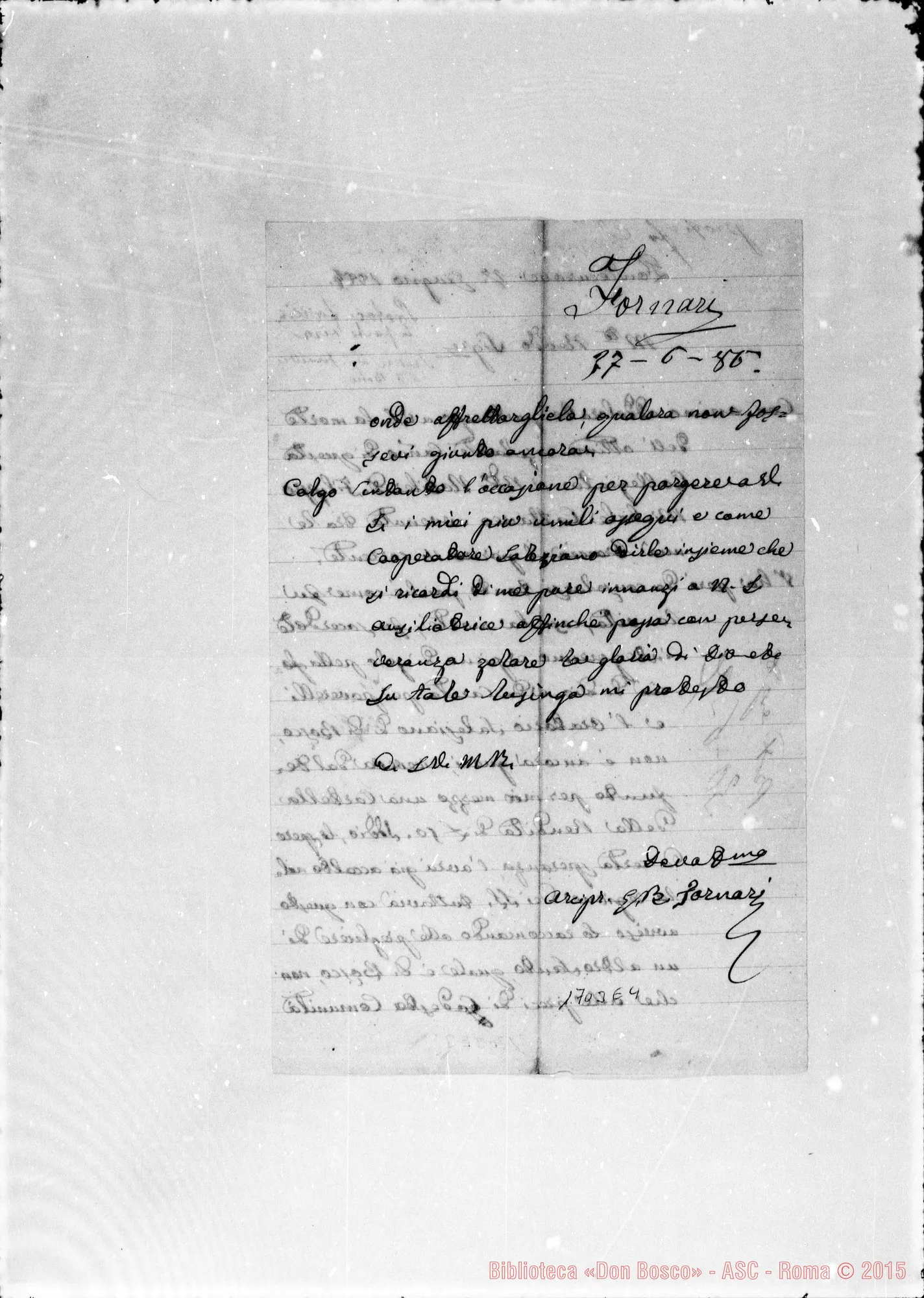 Fotogramma E 4 — Fornari G.B.
