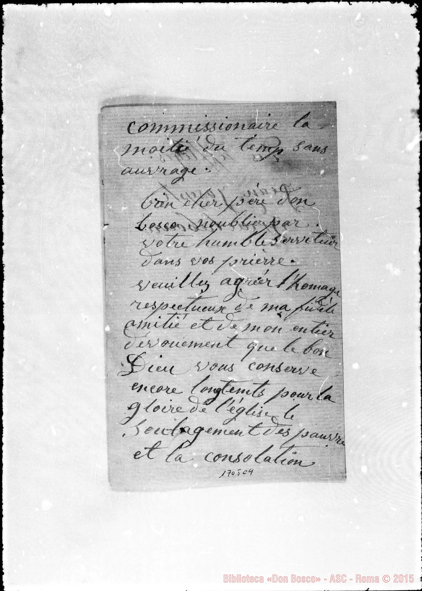 Fotogramma C 4 — Frachebourd Giov. Giuseppe-Bosco. Accluso foglio stampato