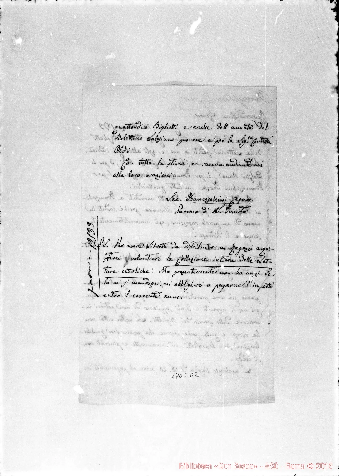 Fotogramma D 2 — Franceschini Cesare