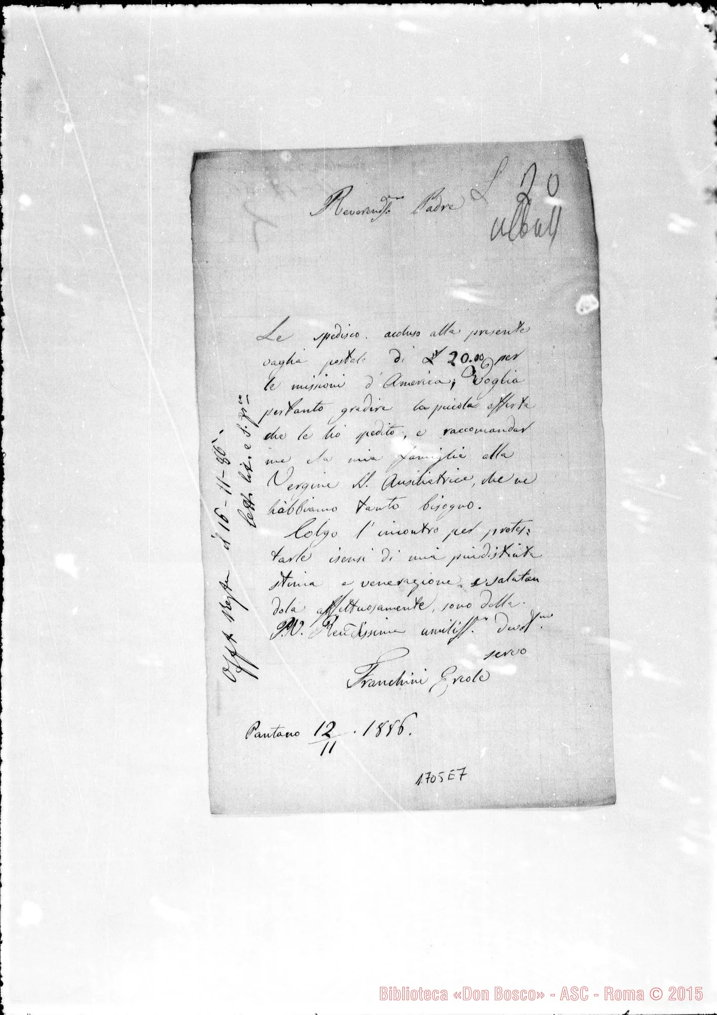Fotogramma E 7 — Franchini Ercole