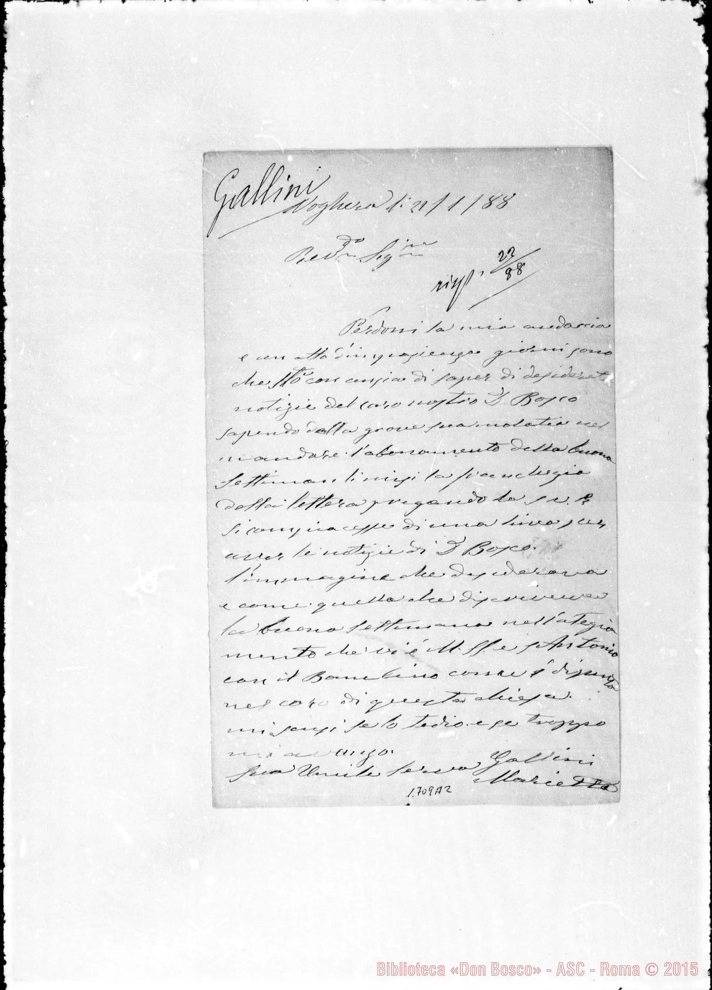 Fotogramma A 2 — Galiini Marietta