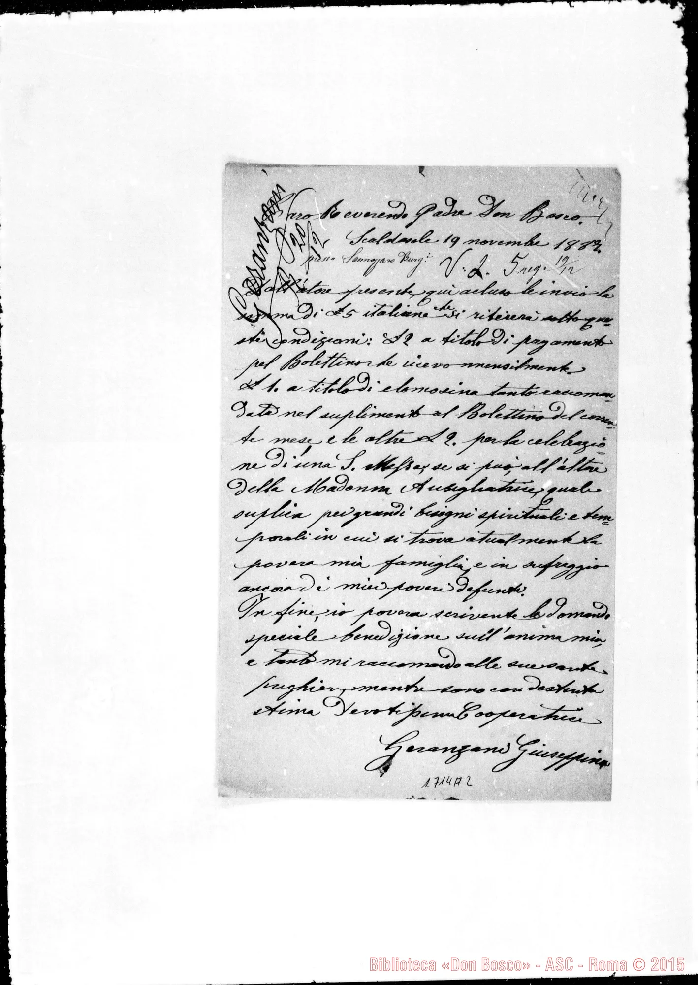 Fotogramma A 2 — Geranzani Giuseppina-Bosco