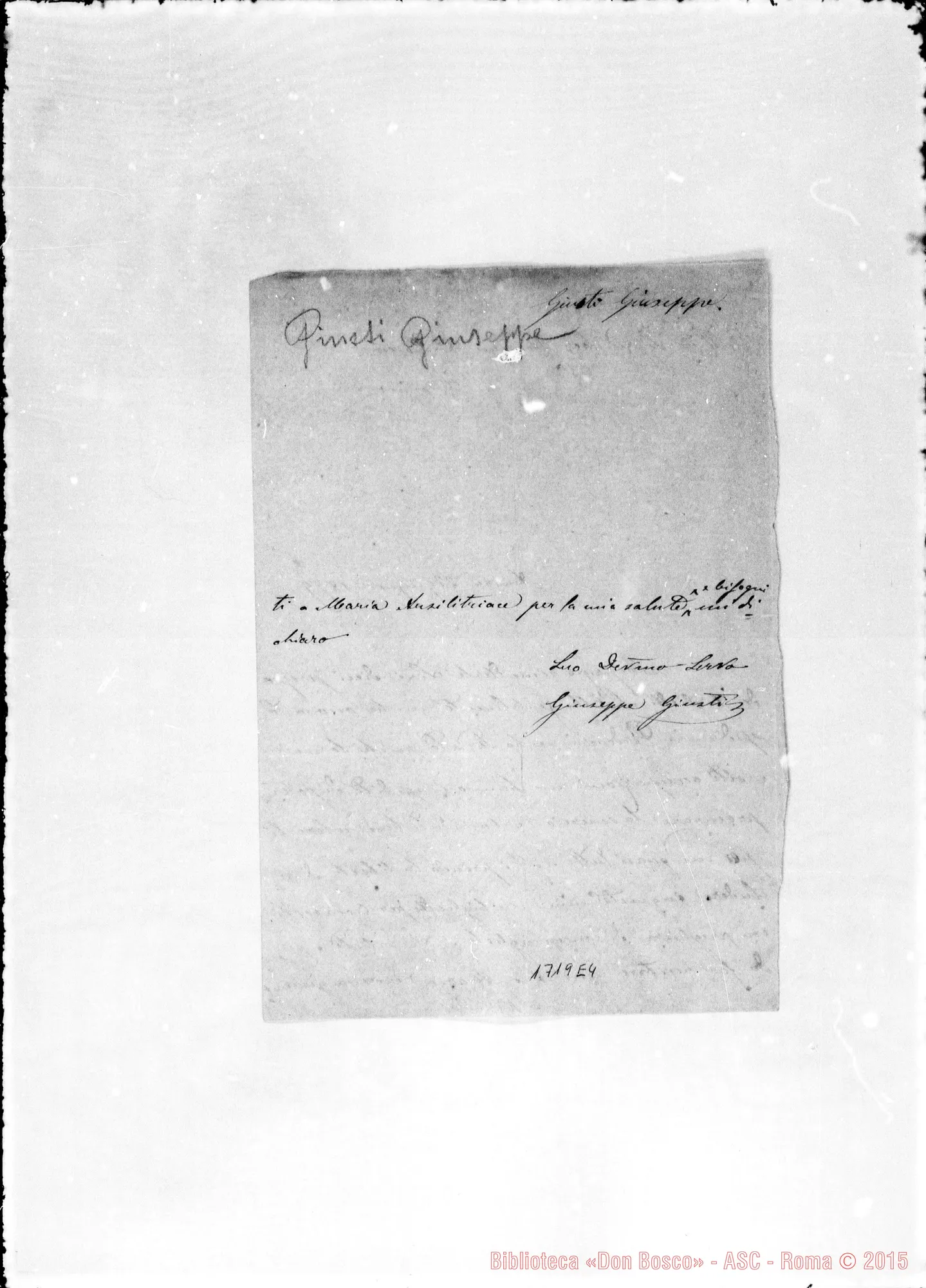 Fotogramma E 4 — Giusti Giuseppe-Bosco