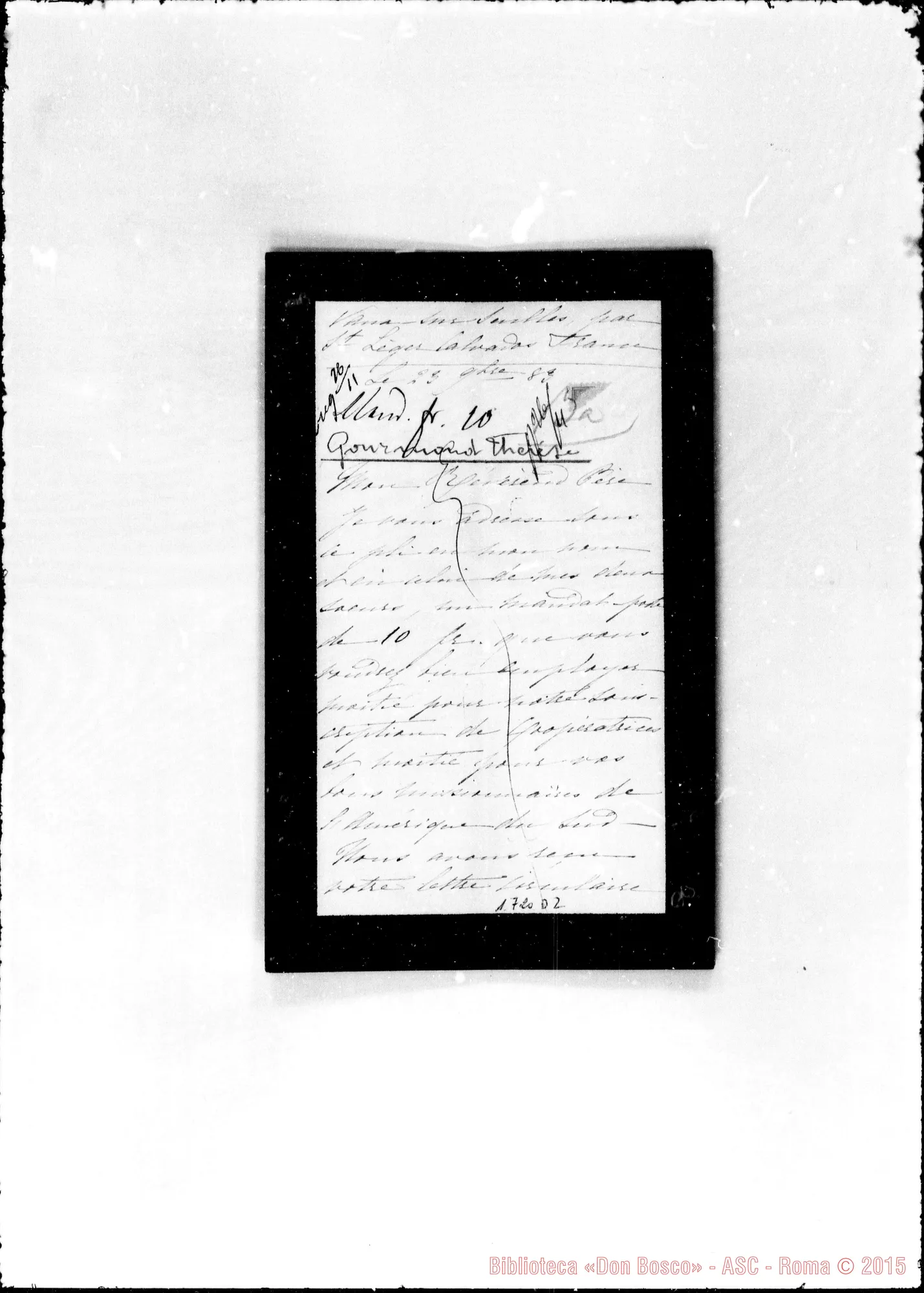 Fotogramma D 2 — Gournand Thérèse