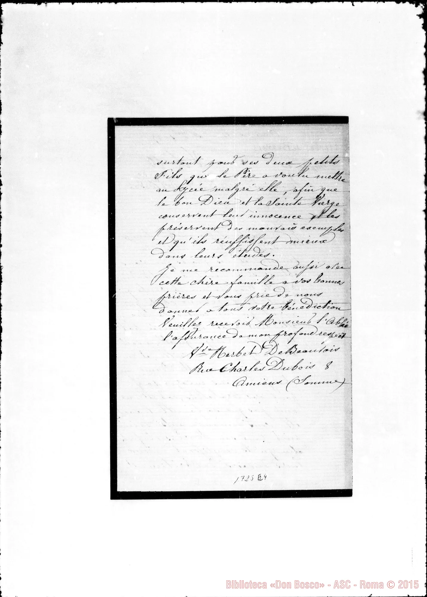 Fotogramma E 4 — Herbet de Beavais-Bosco
