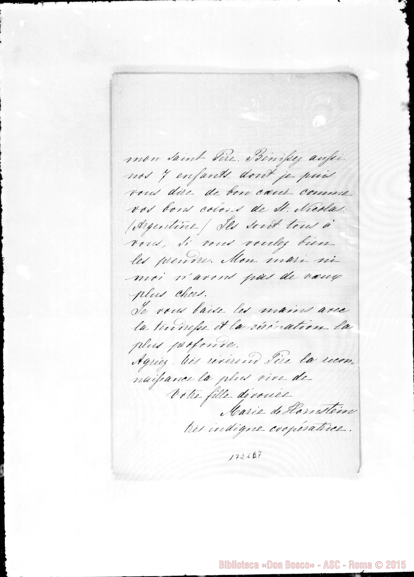 Fotogramma E 7 — Hornstein Marie