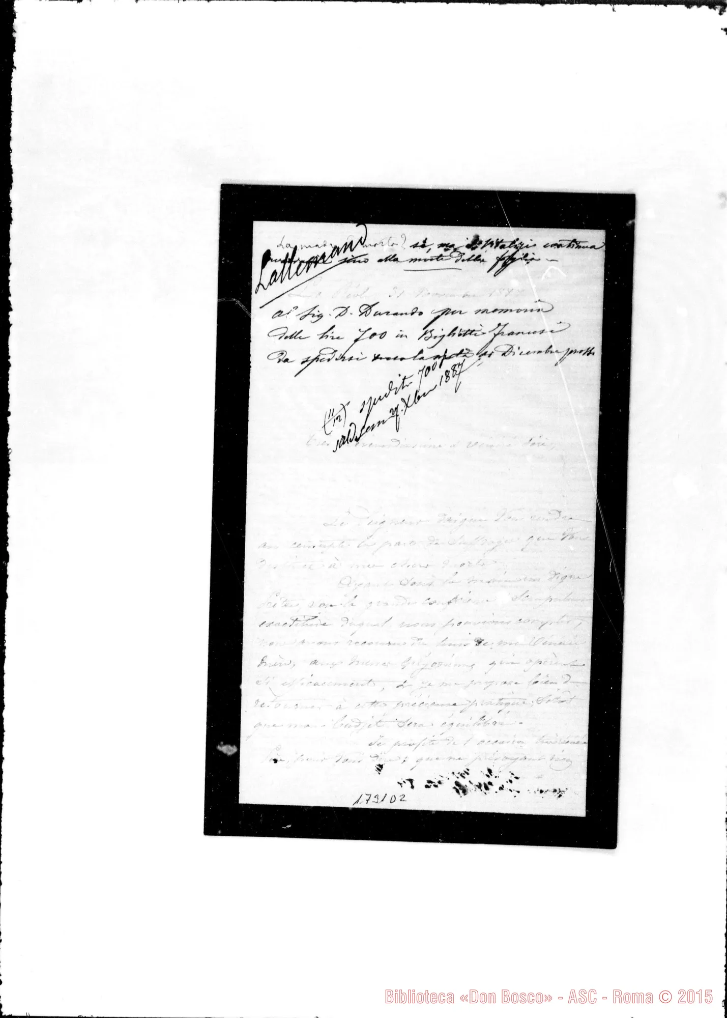 Fotogramma D 2 — Lallemand