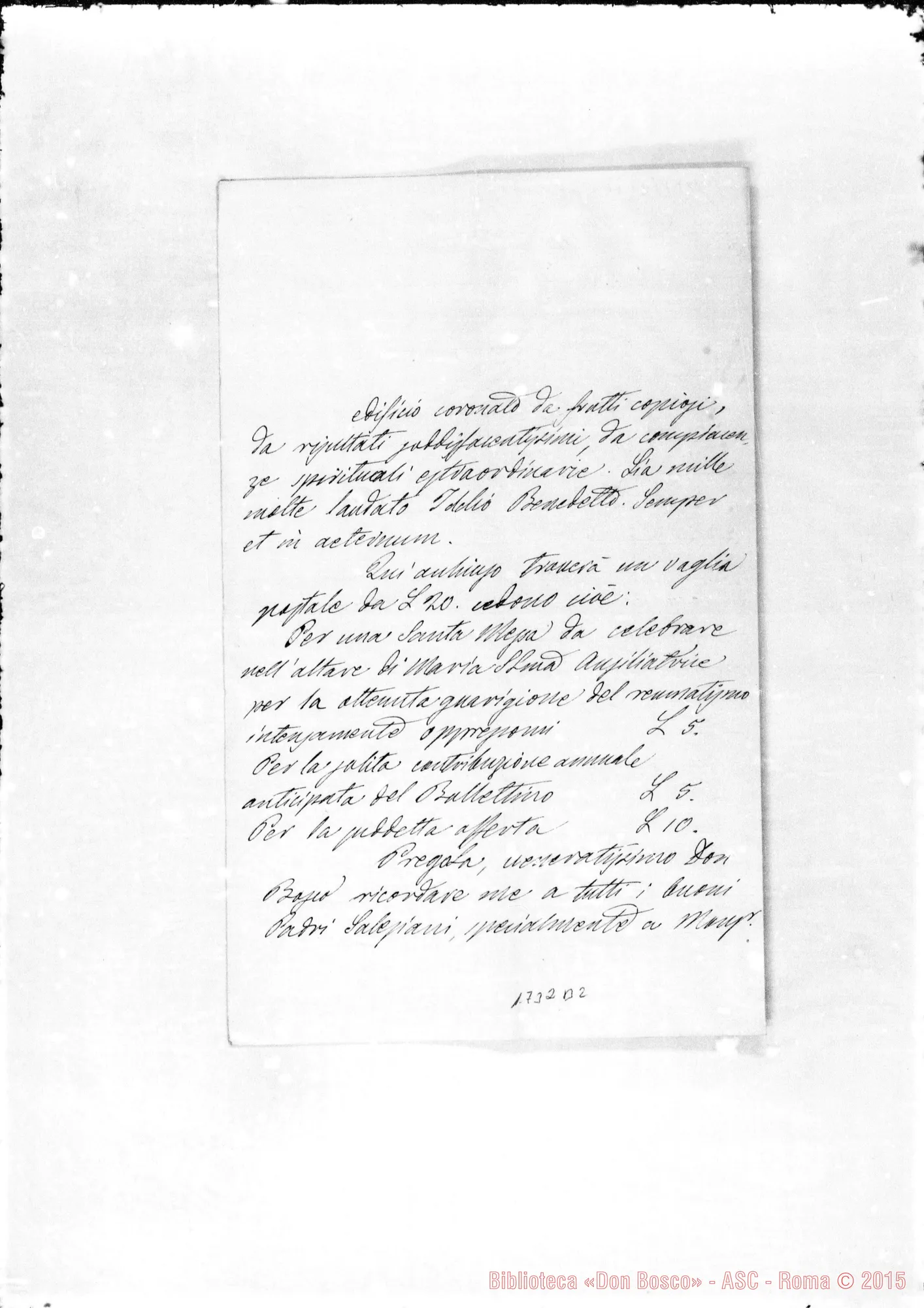 Fotogramma B 2 — Lantieri Ferdinando-Bosco