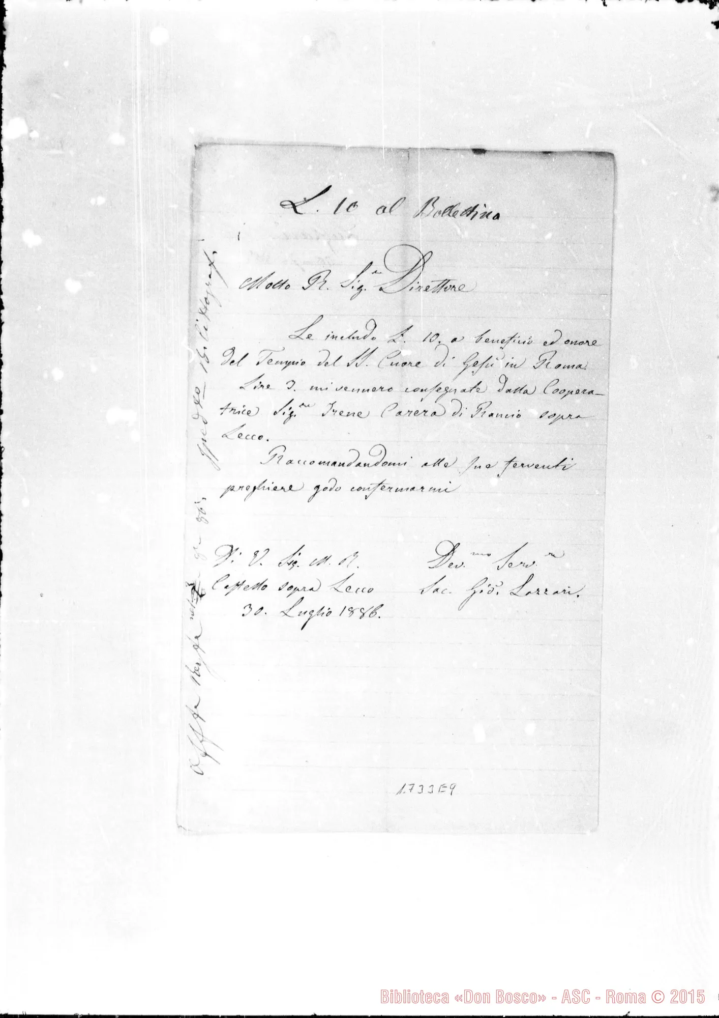 Fotogramma E 9 — Lazzari Giovanni