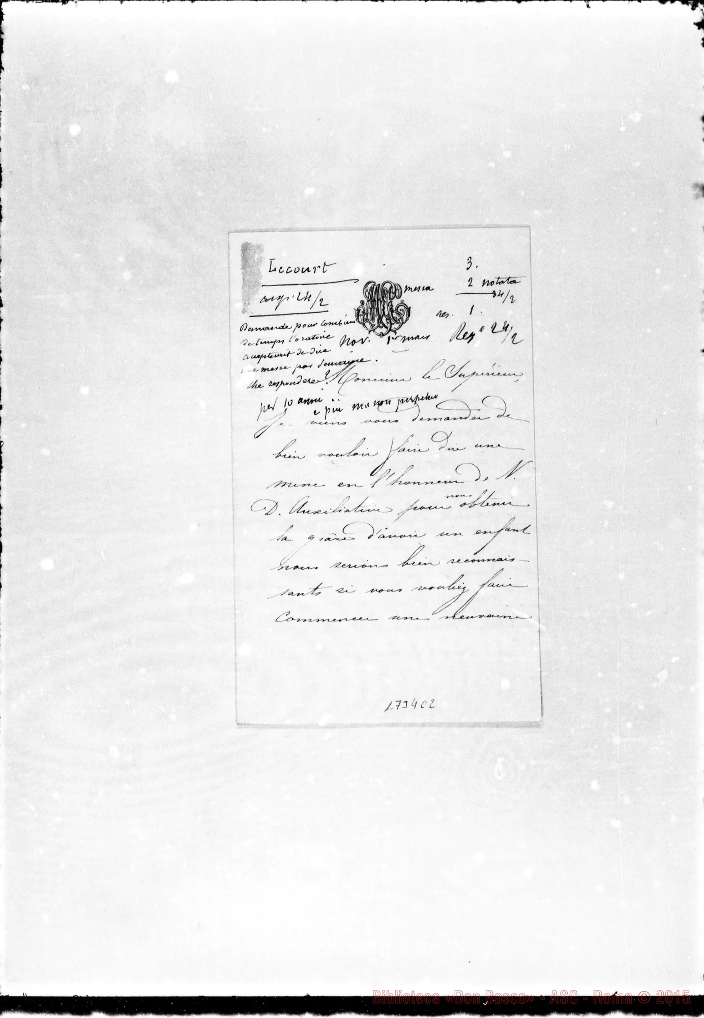 Fotogramma C 2 — Lecourt