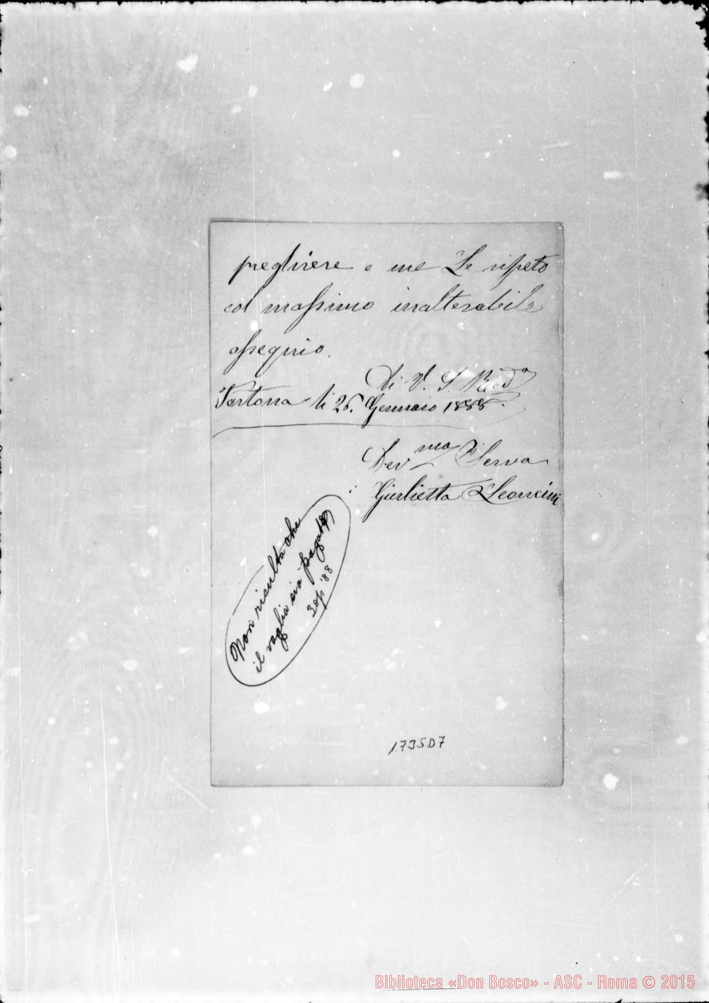 Fotogramma D 7 — Leoncini Giuletta-Bosco