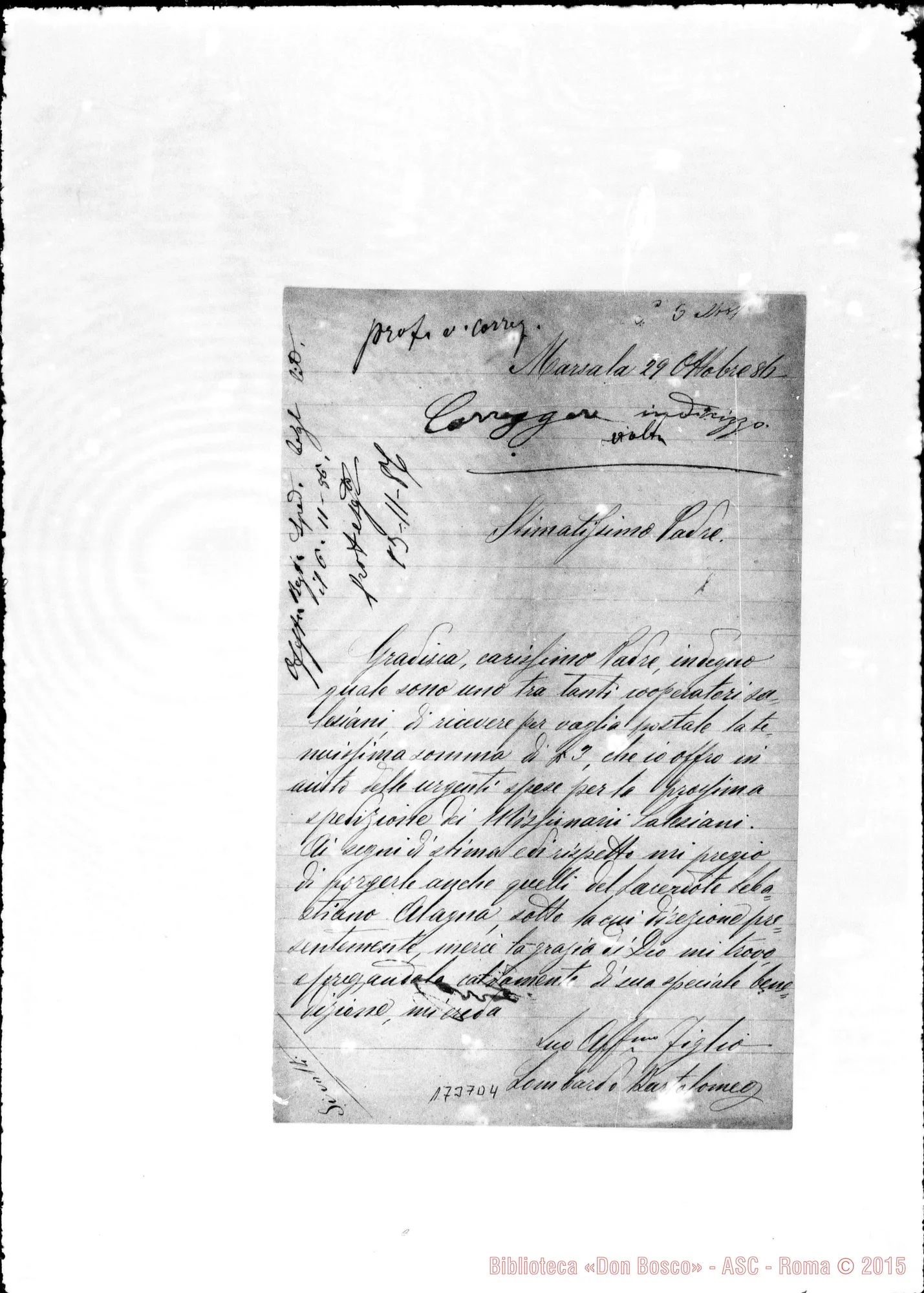 Fotogramma D 4 — Lombardo Bartolomeo