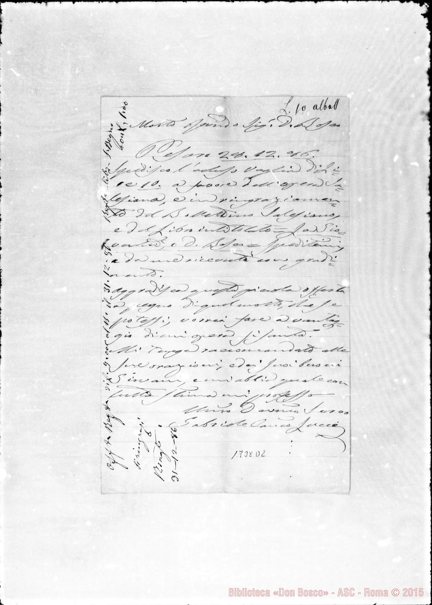 Fotogramma D 2 — Lucci Gabriele-Bosco