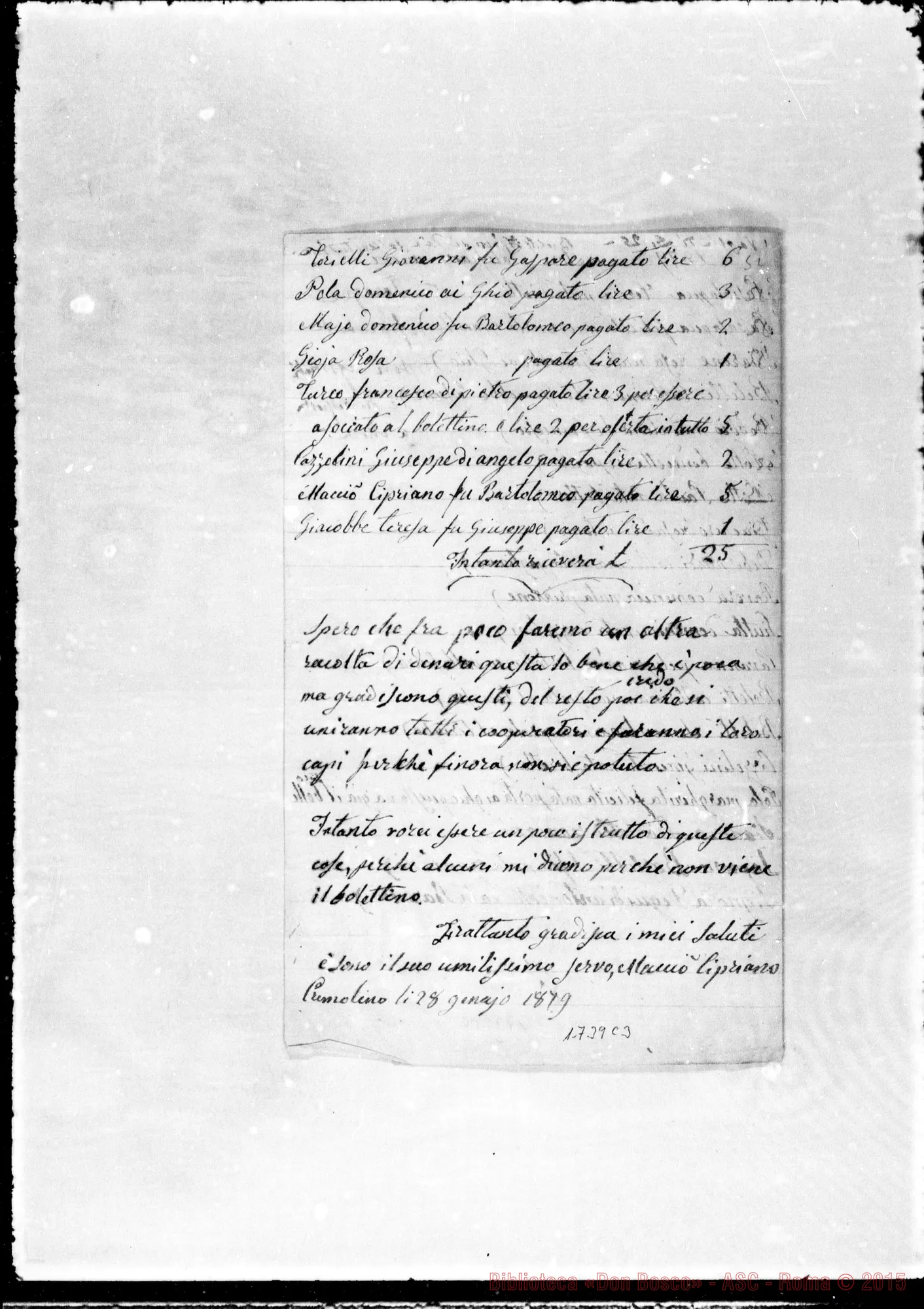 Fotogramma C 3 — Maccio Cipriano