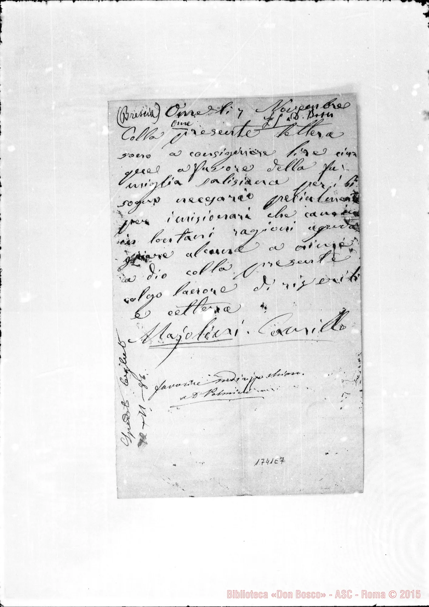 Fotogramma E 7 — Maiolini Camillo