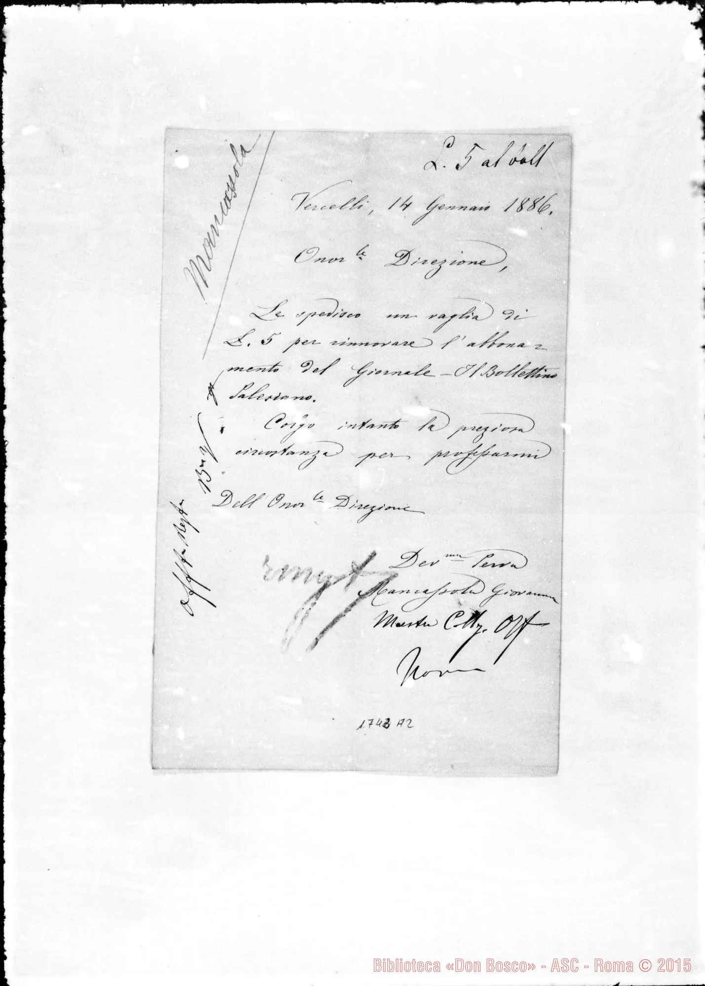 Fotogramma A 2 — Mancassola Giovanna