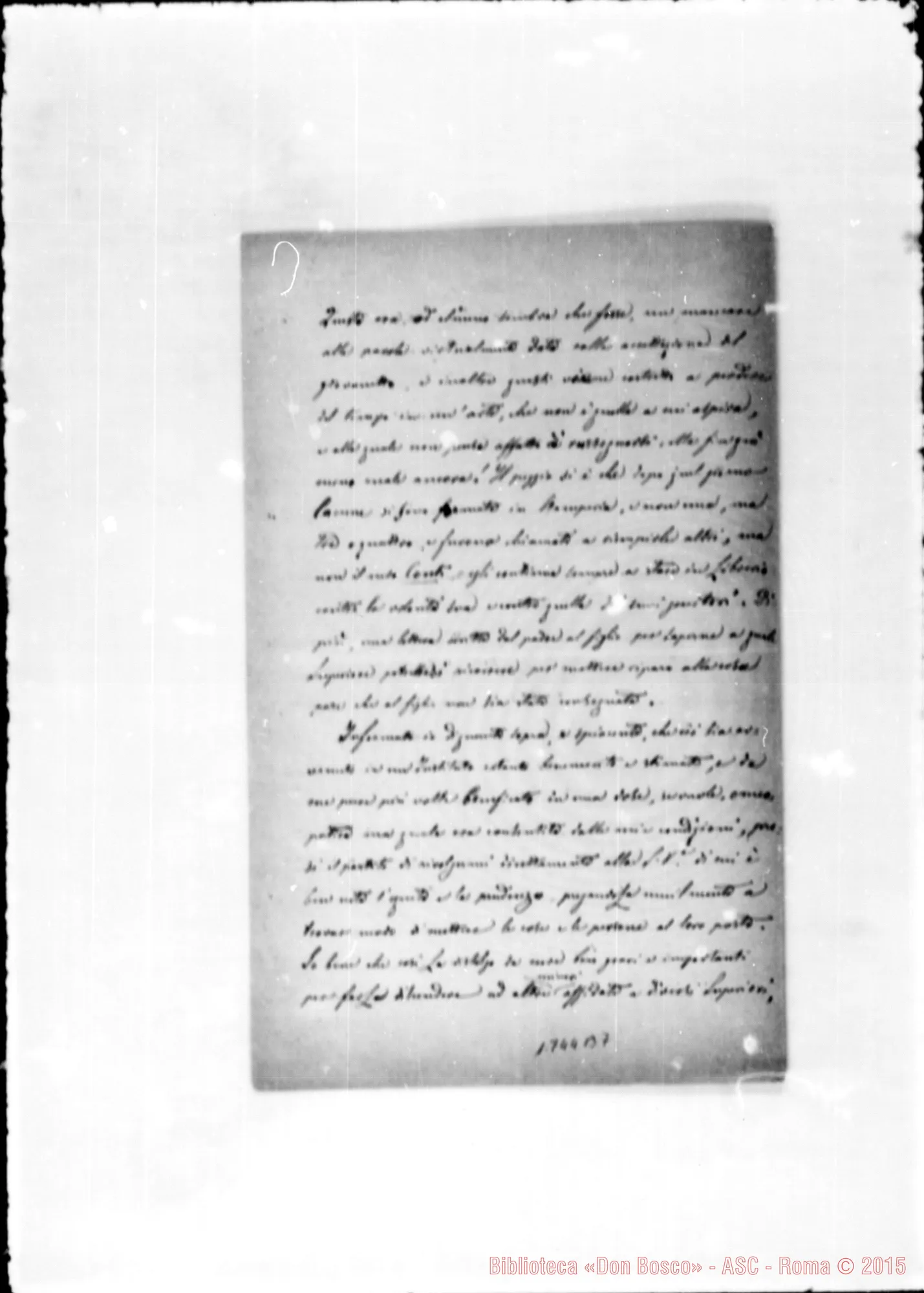 Fotogramma B 7 — Manzoni Domenico
