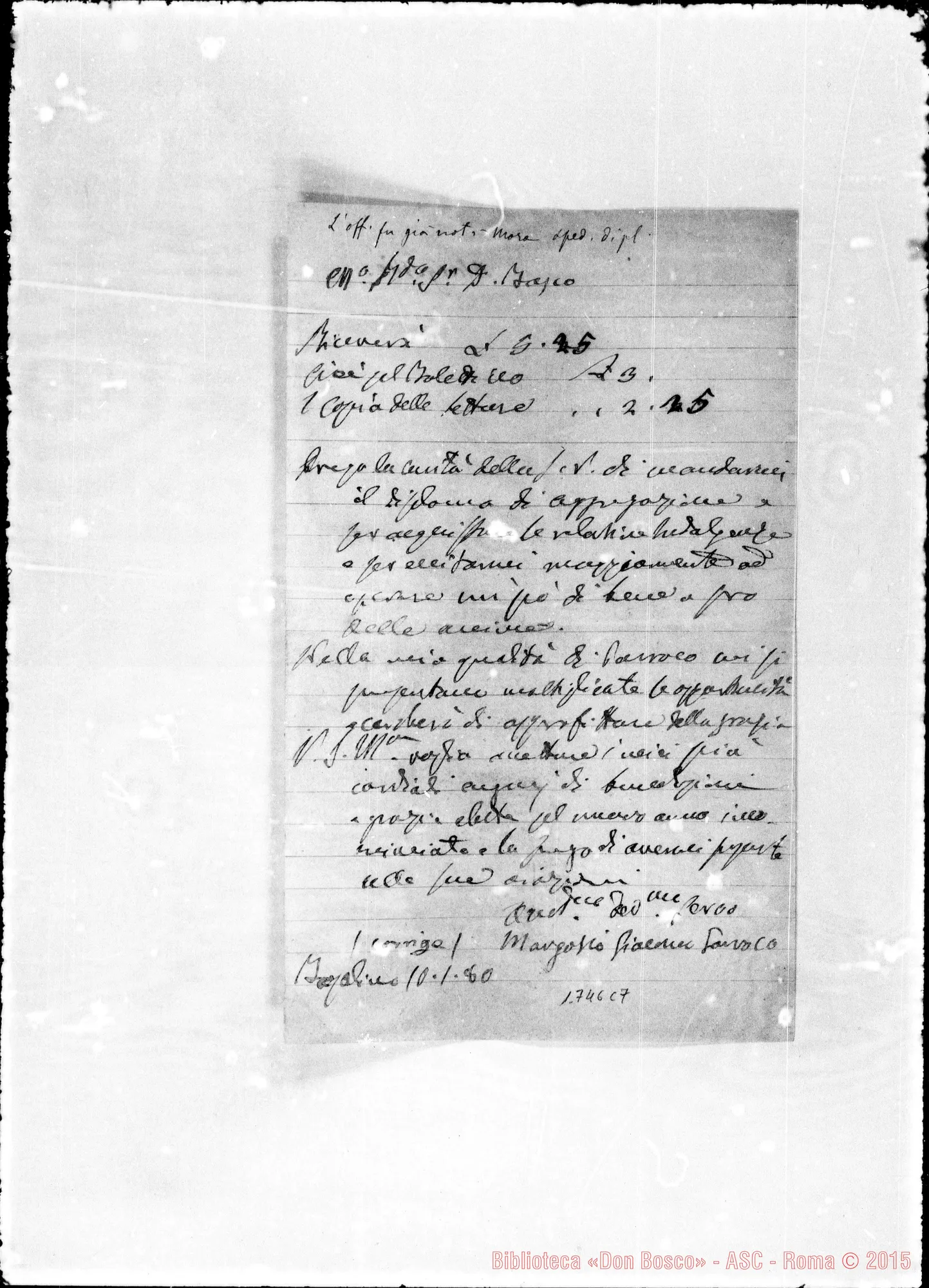 Fotogramma C 7 — Margosio Giacomo-Bosco
