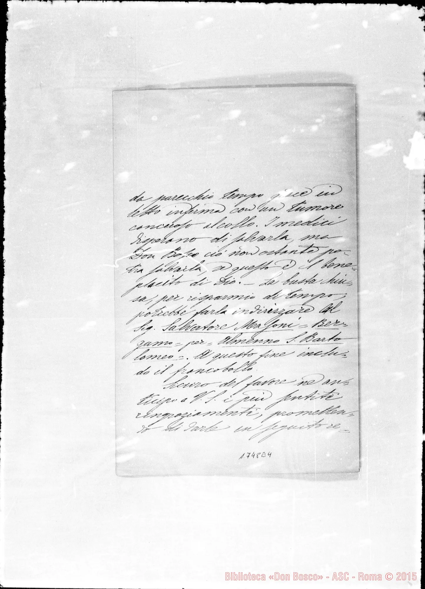 Fotogramma E 4 — Masoni Vittorio-Rua