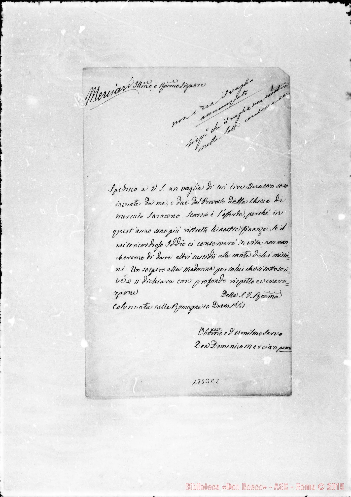 Fotogramma B 2 — Merciari Domenico