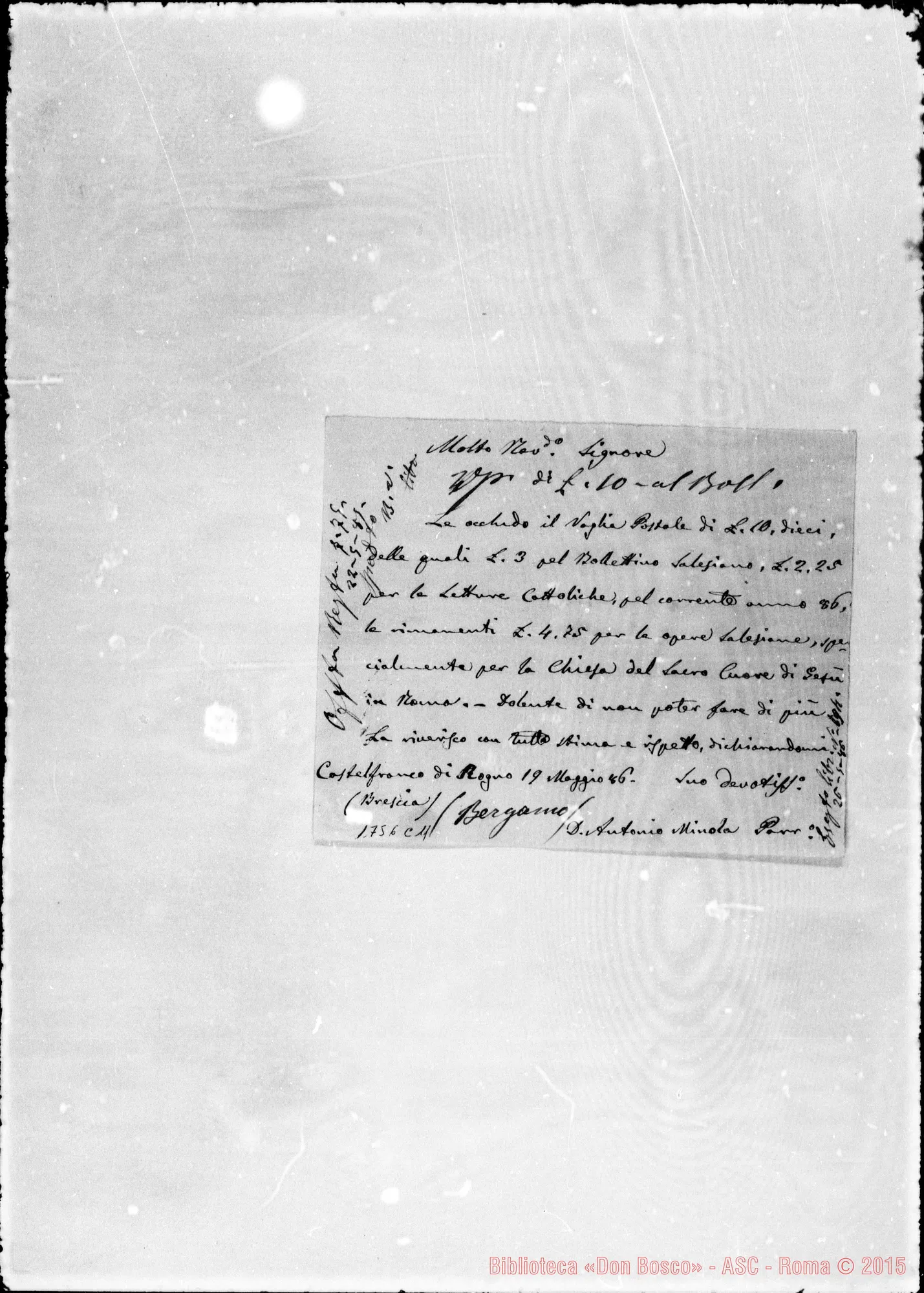 Fotogramma C 11 — Minola Antonio