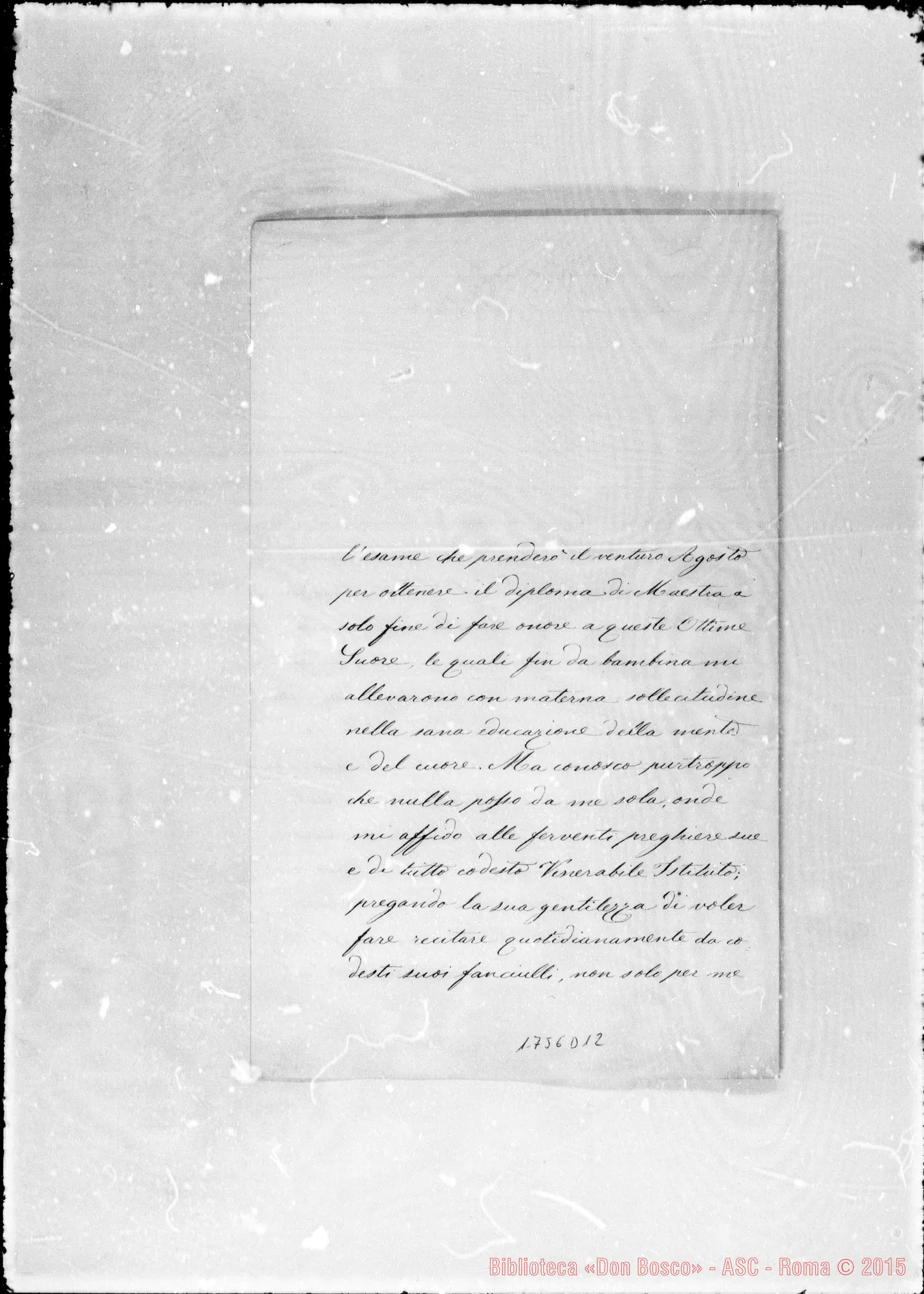 Fotogramma D 12 — Minucci Maria-Bosco