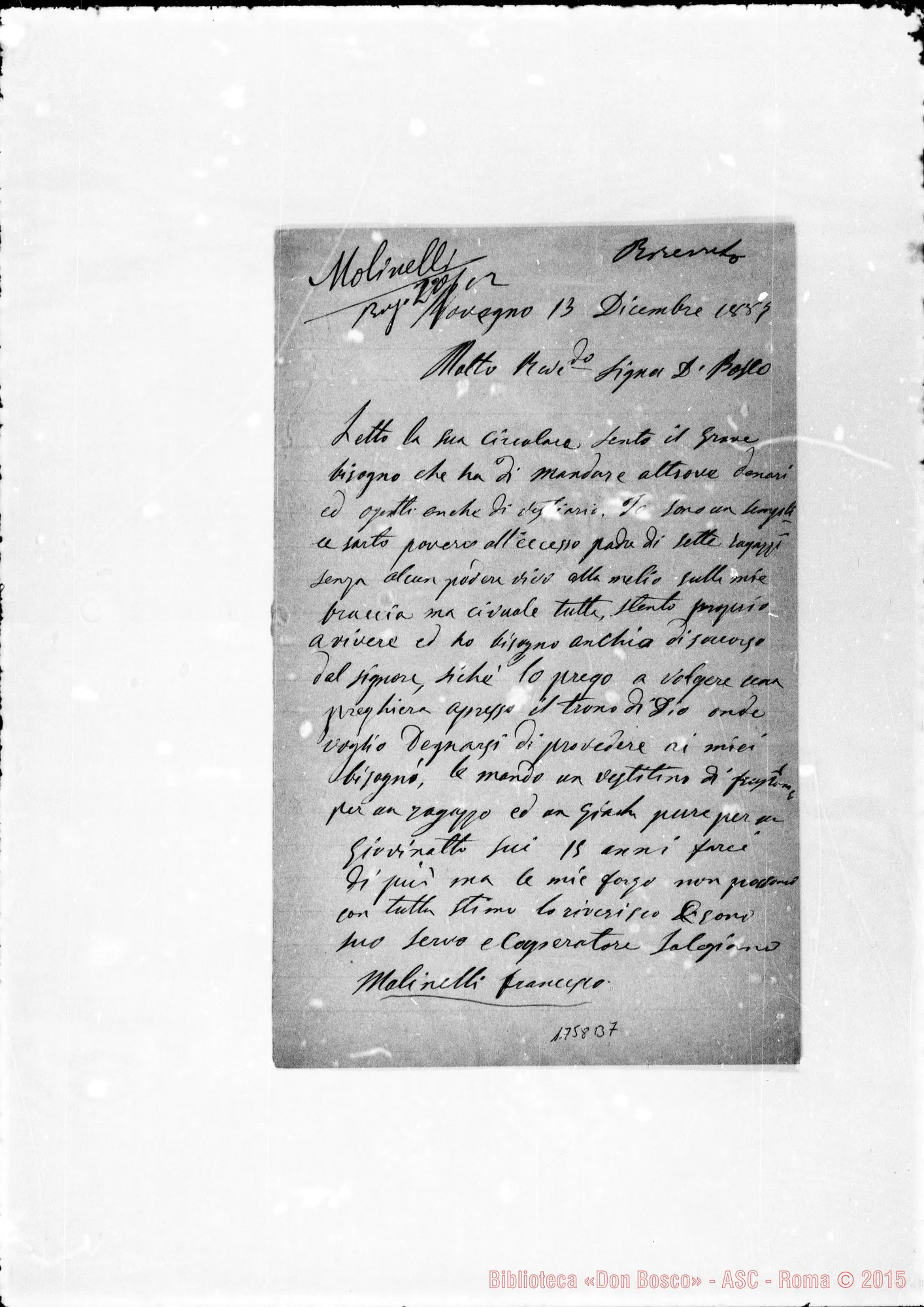 Fotogramma B 7 — Molinelli Francesco-Bosco