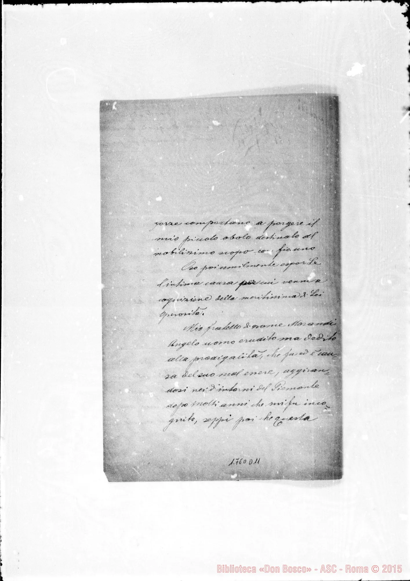 Fotogramma D 11 — Morandi Pietro