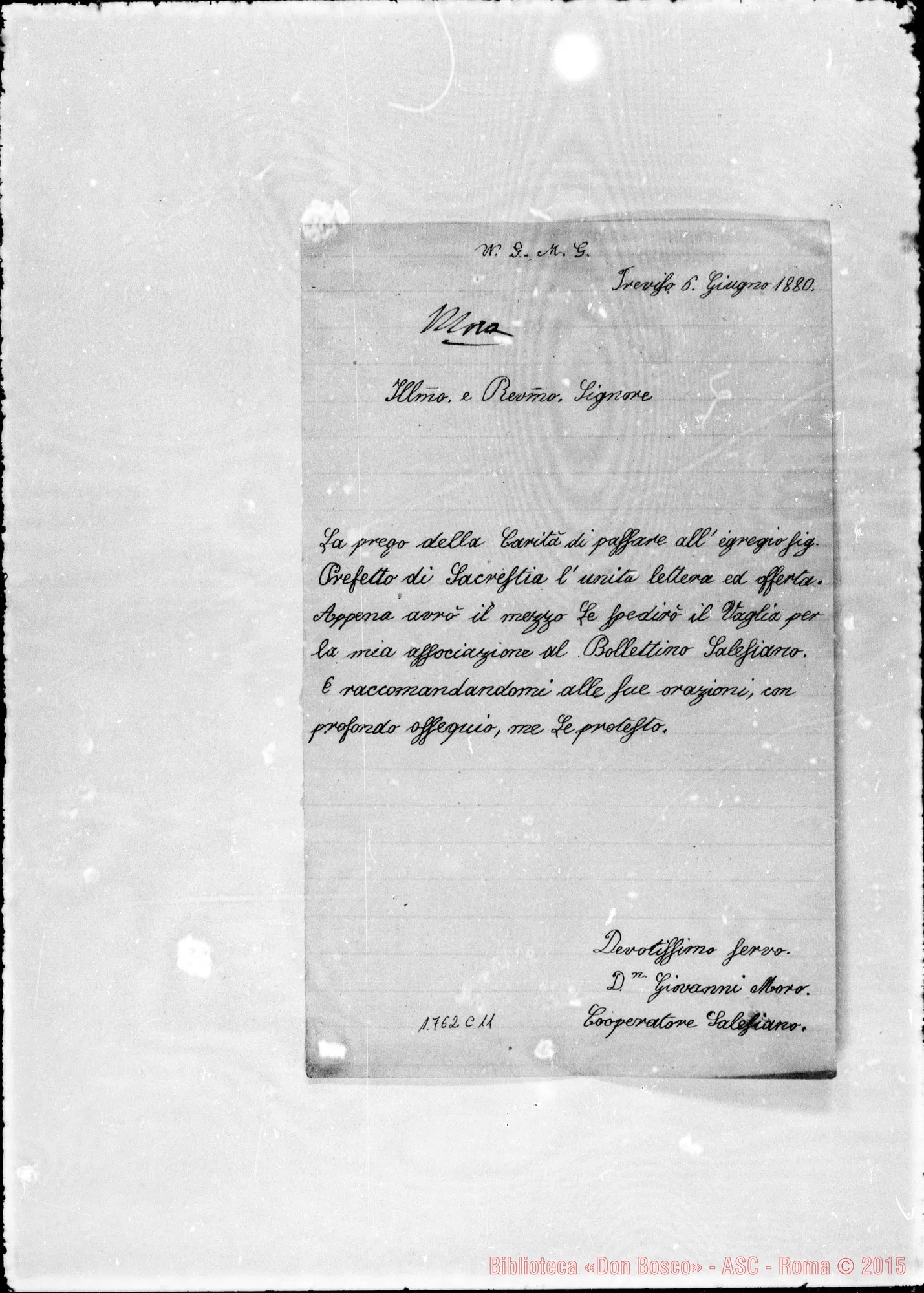 Fotogramma C 11 — Moro Giovanni (Treviso)