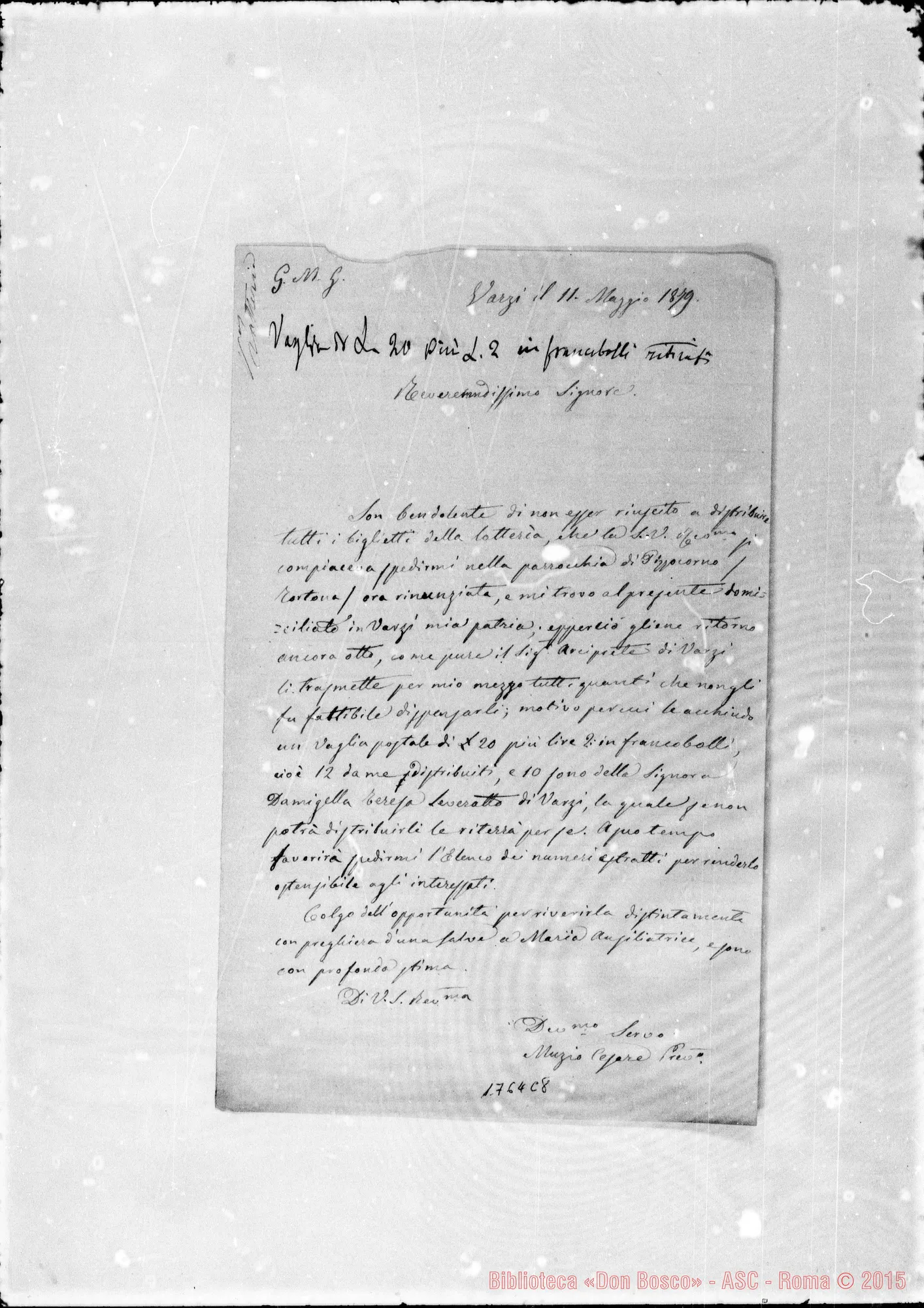 Fotogramma C 8 — Muzio Cesare
