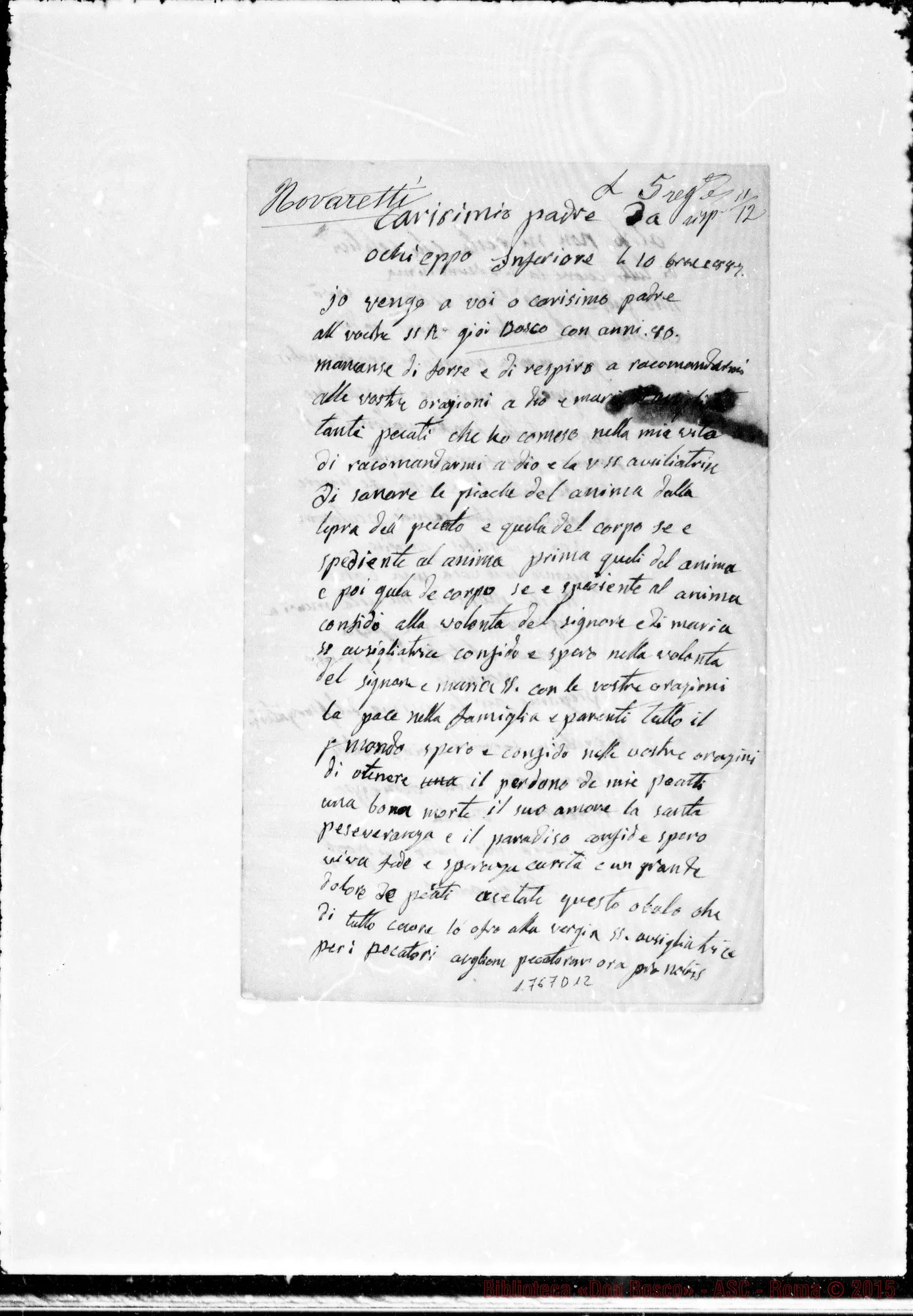 Fotogramma D 12 — Novaretti Carlo-Bosco