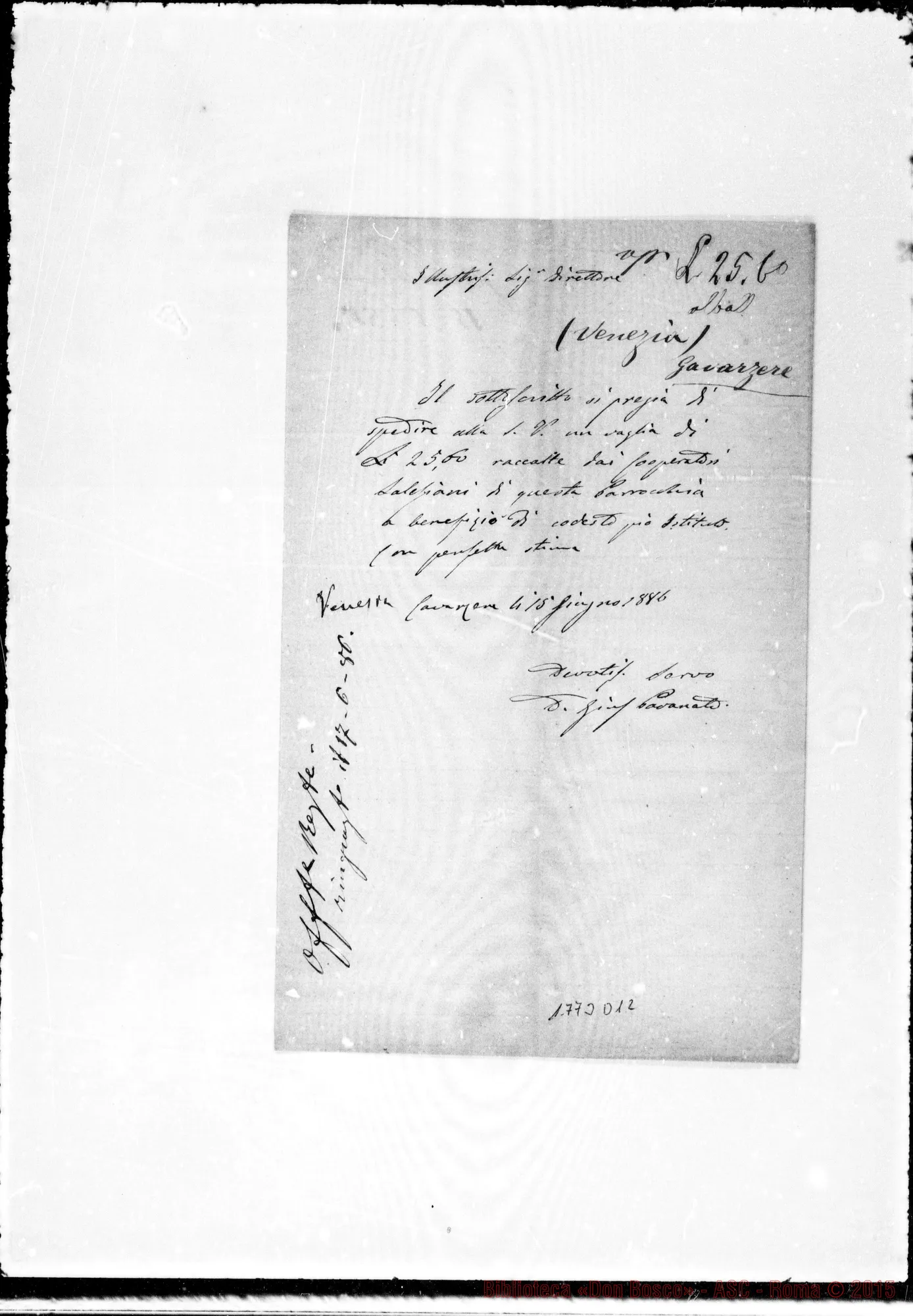 Fotogramma D 12 — Pavanati Giuseppe