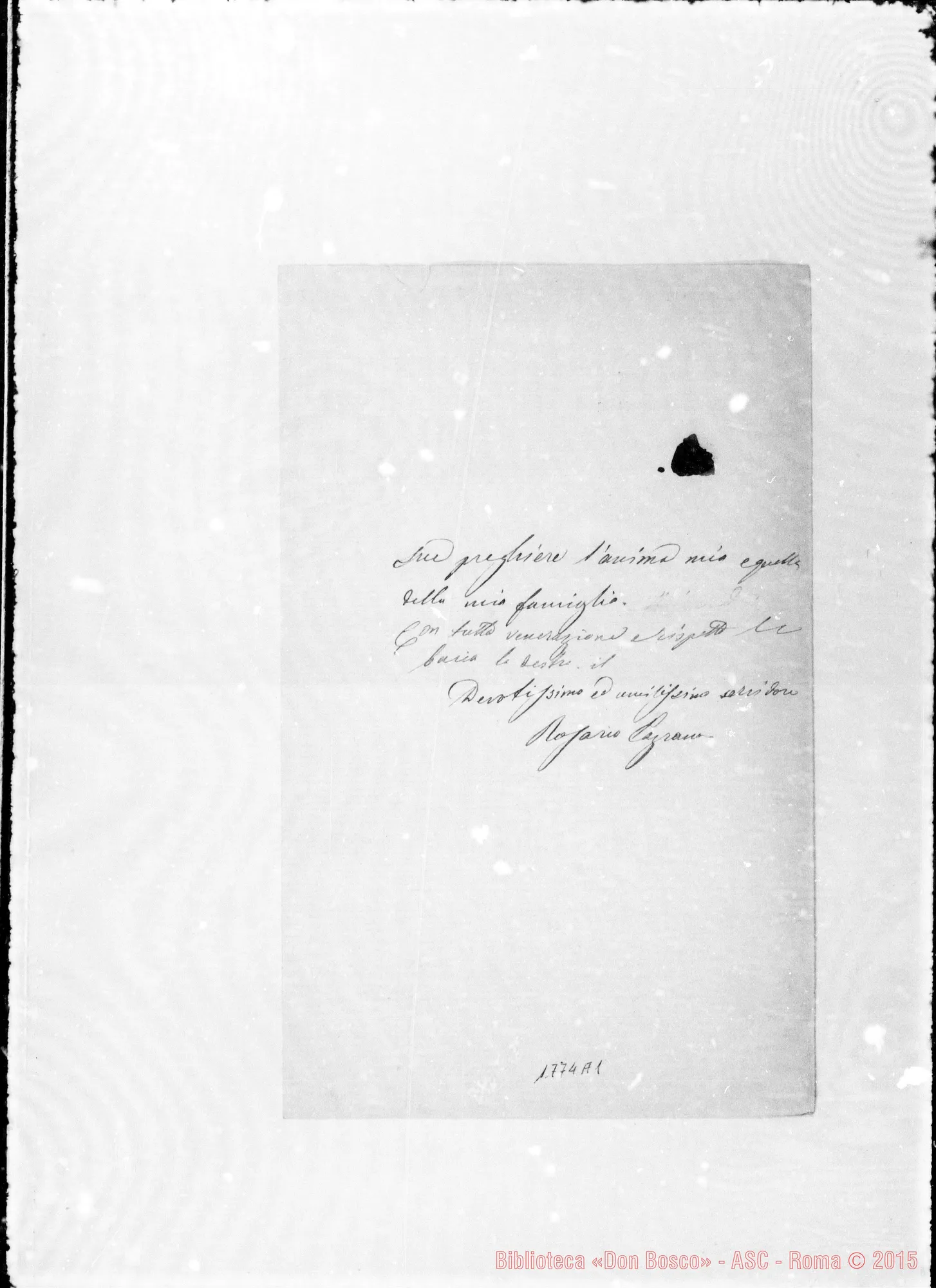 Fotogramma A 1 — Pazzano Rosario