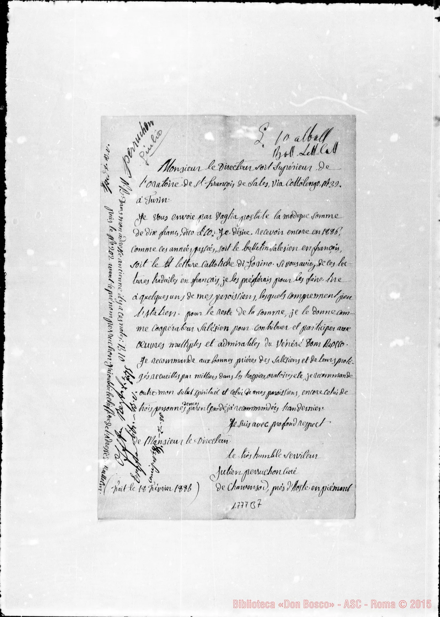 Fotogramma B 7 — Perruchon Giulio