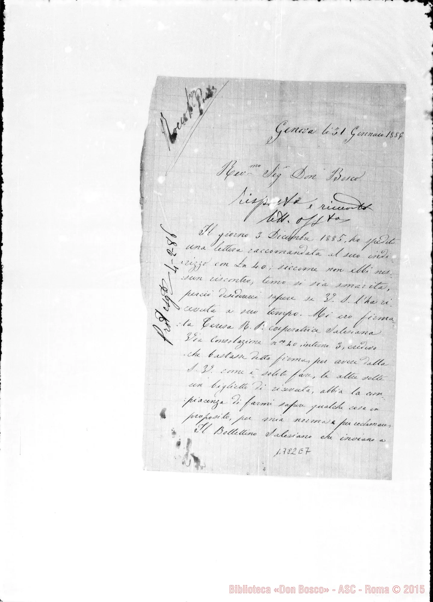 Fotogramma E 7 — Porta Teresa Rocca-Bosco