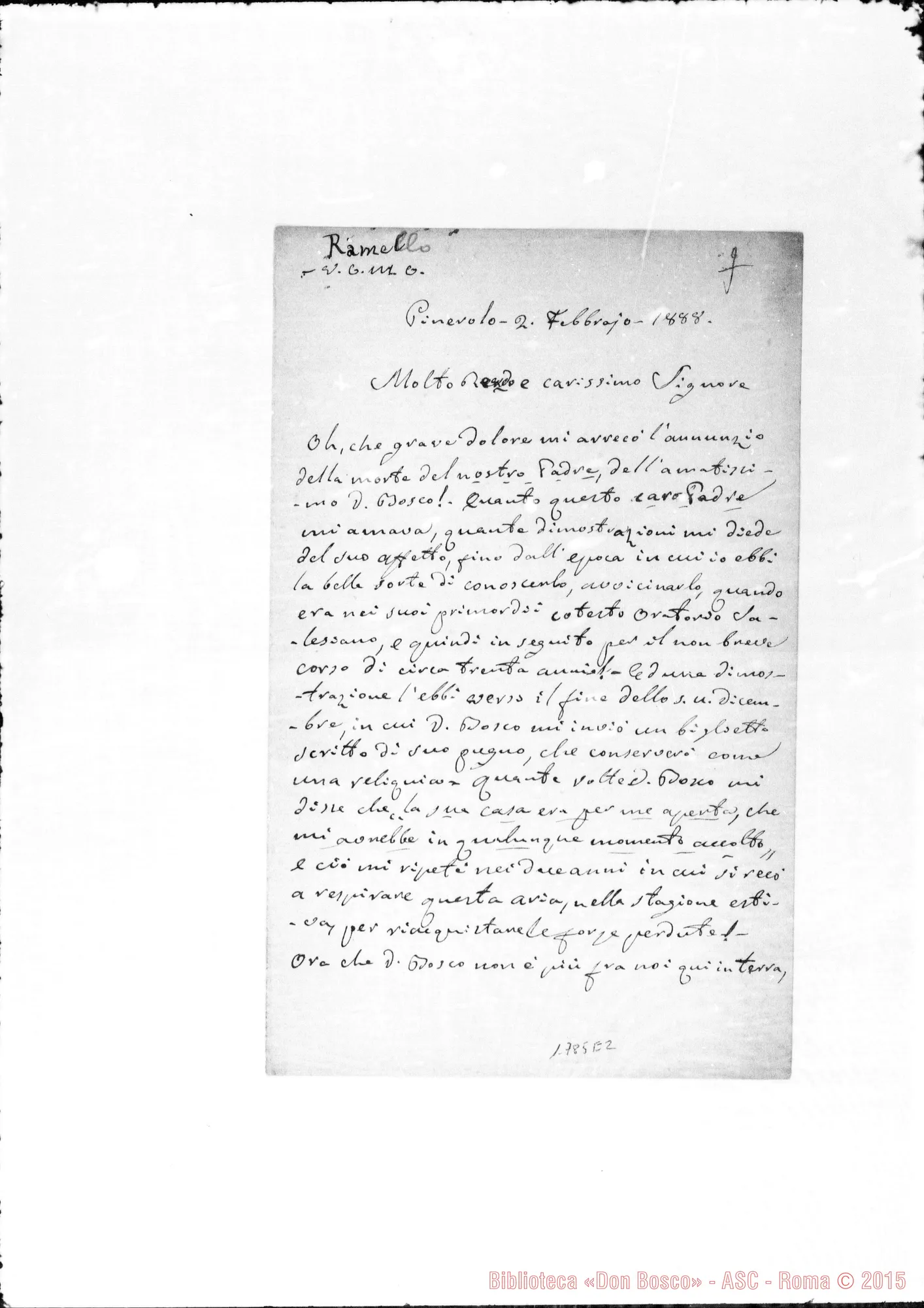 Fotogramma E 2 — Ramello Guglielmo