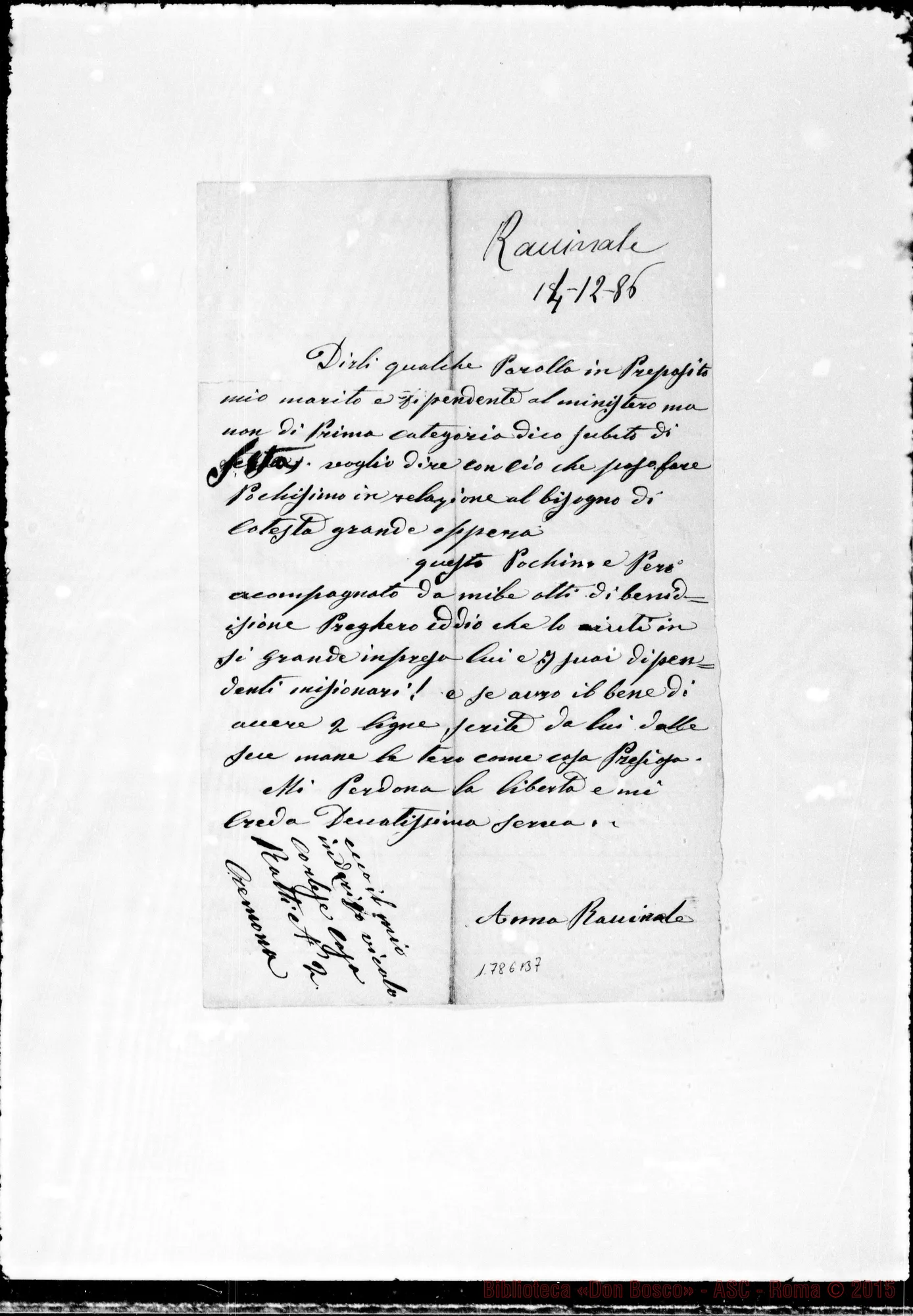 Fotogramma B 7 — Raninale Anna-Bosco