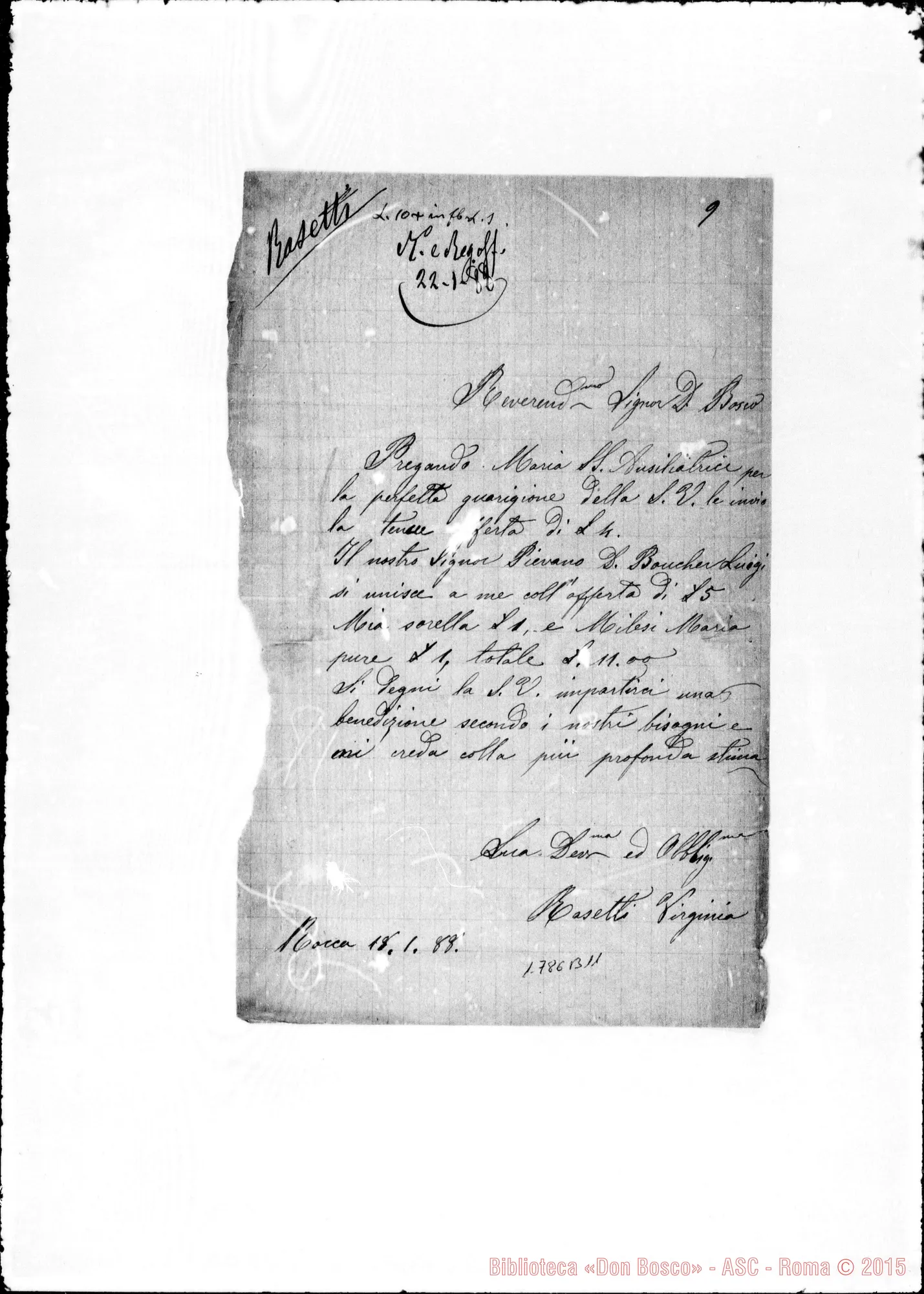 Fotogramma B 11 — Rasetti Virginia-Bosco