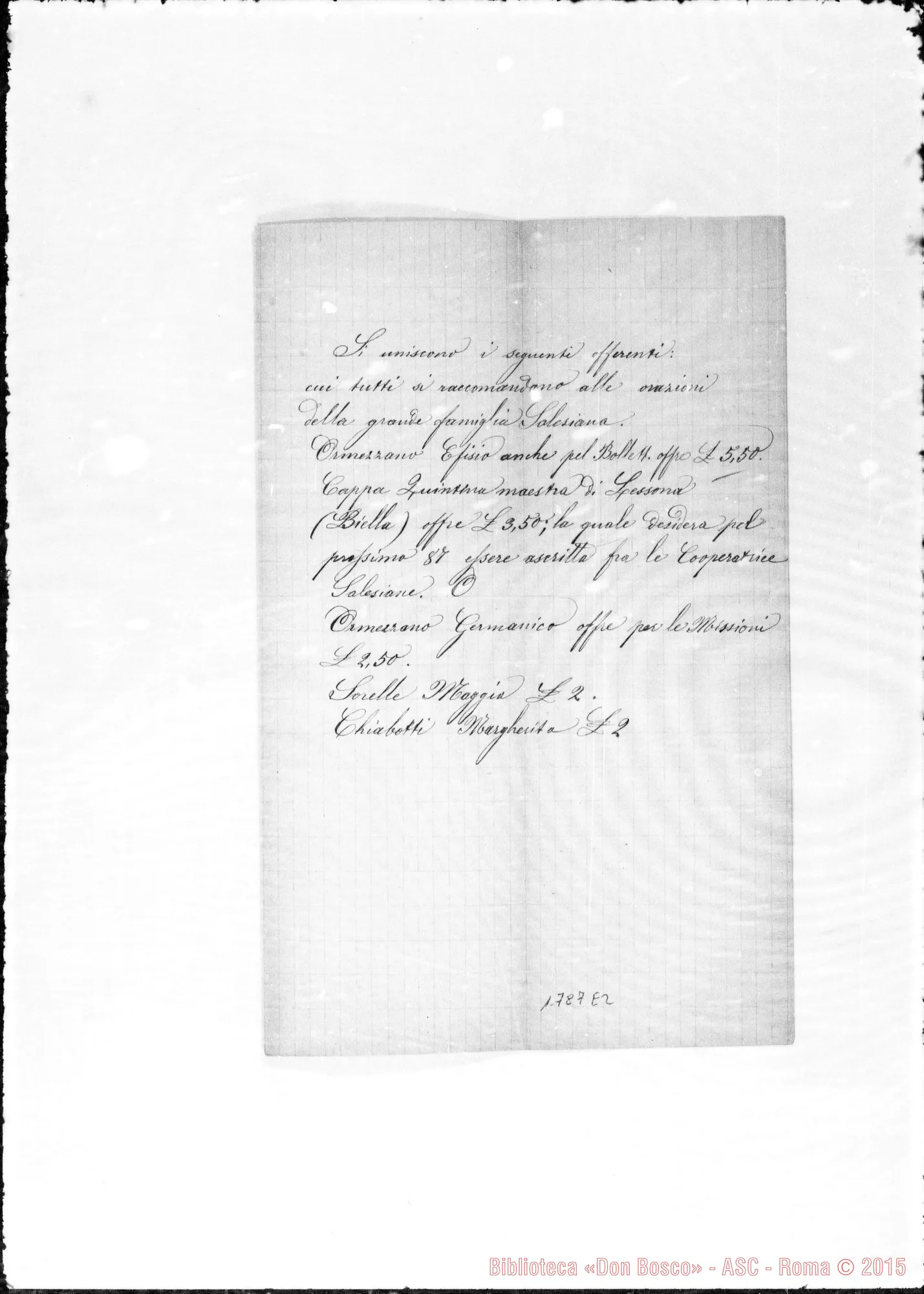 Fotogramma E 2 — Regis Luigia-Bosco