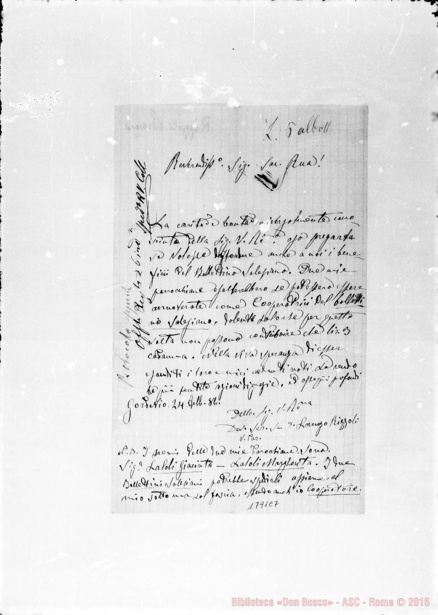 Fotogramma E 7 — Rizzoli Lorenzo-Rua