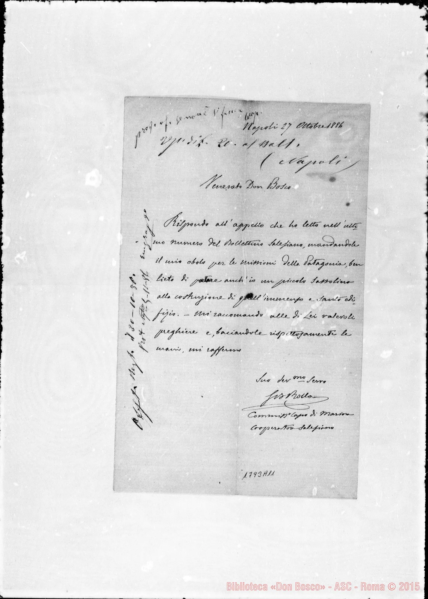 Fotogramma A 11 — Rolla G.B.-Bosco