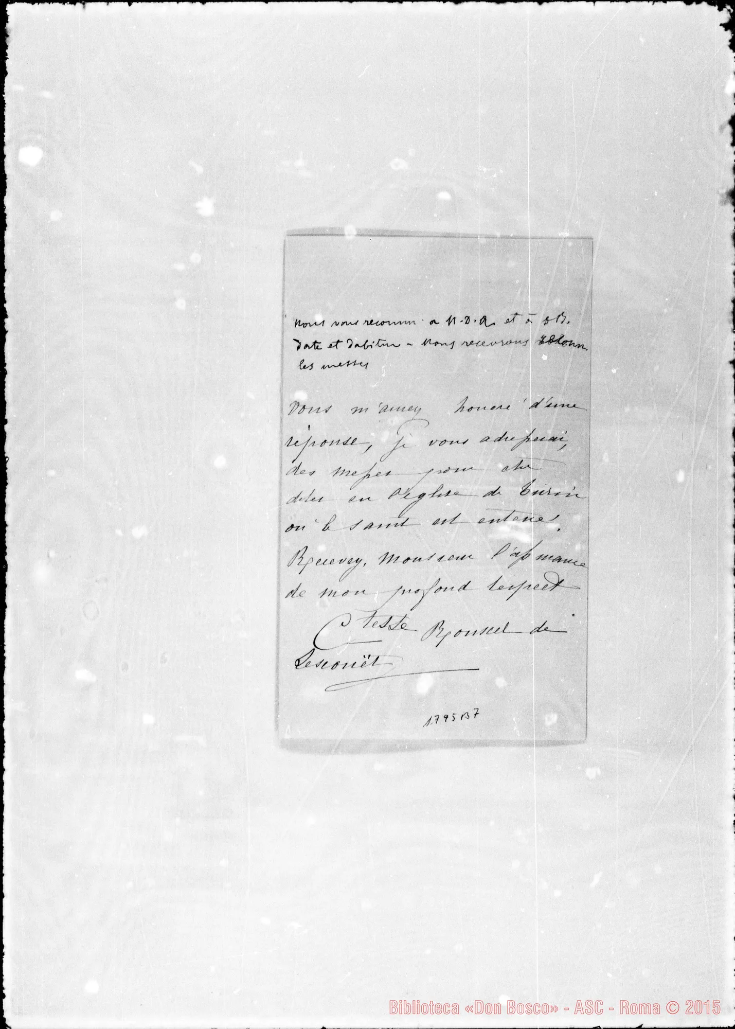 Fotogramma B 7 — Roussel de Lesconet