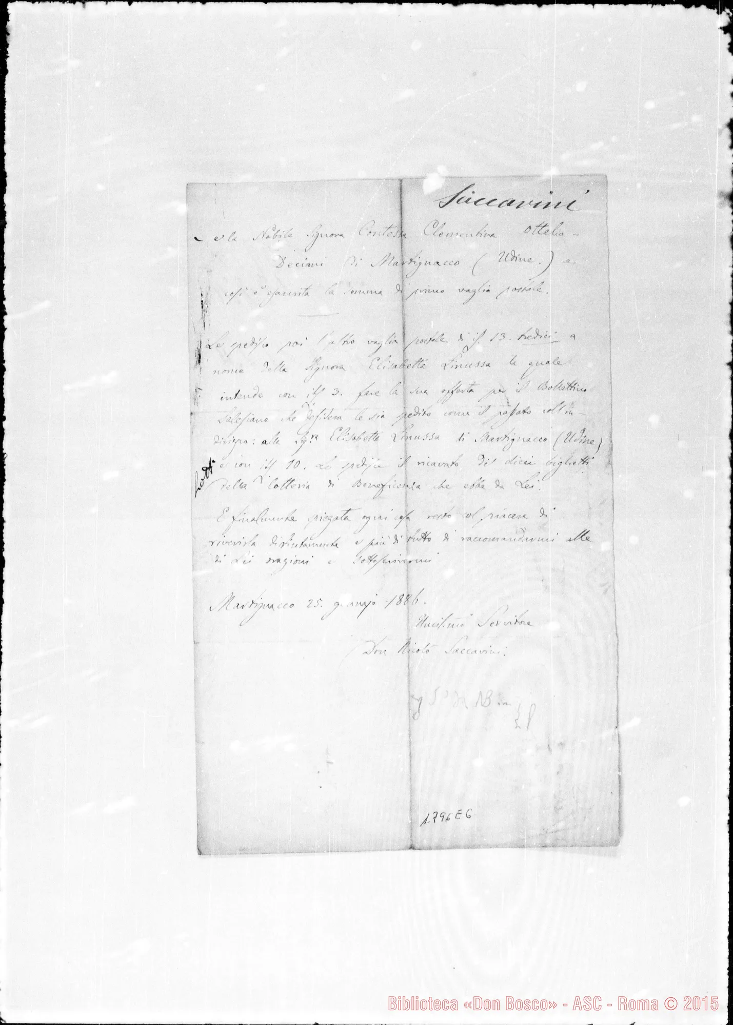 Fotogramma E 6 — Saccavini Nicolò