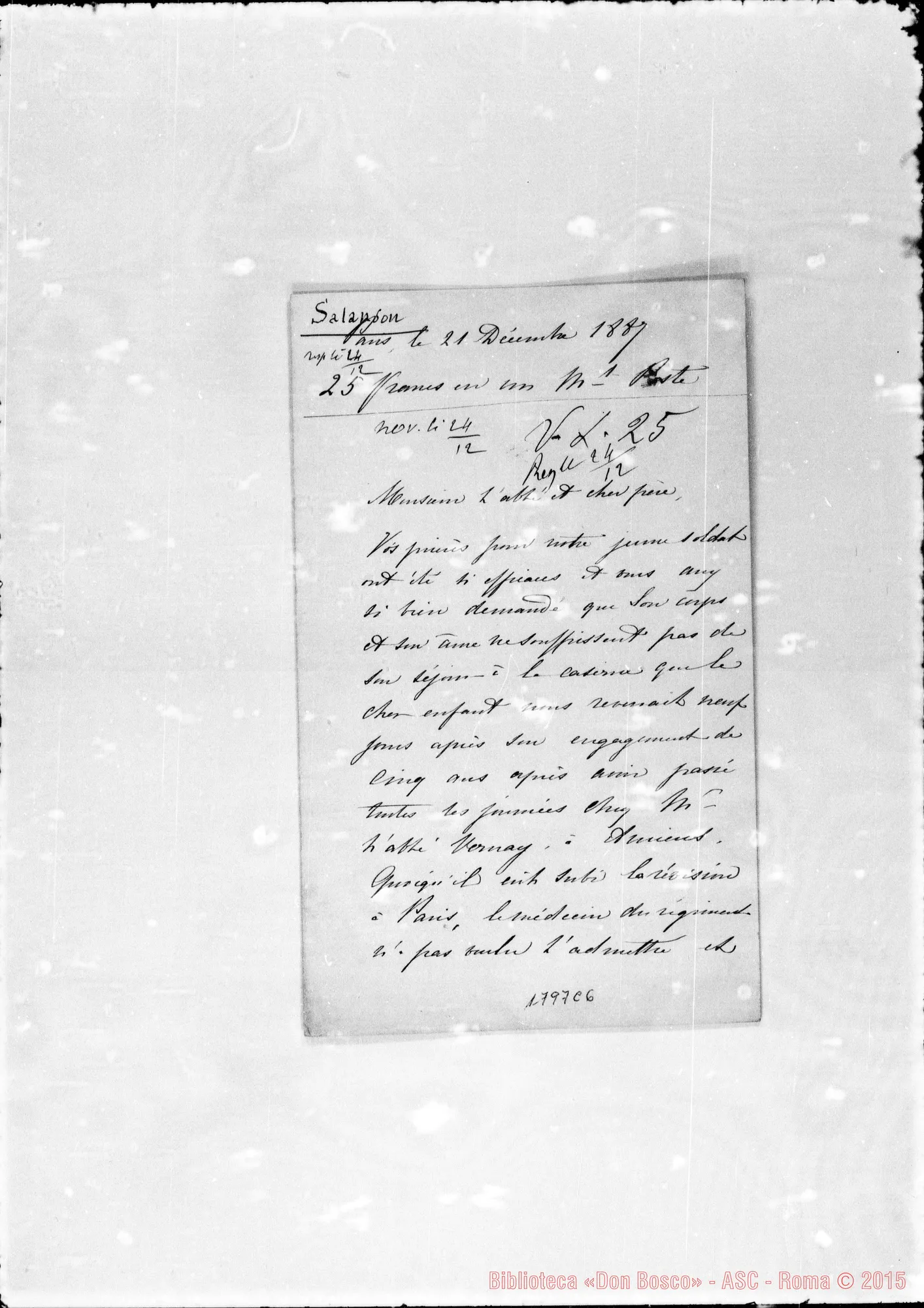 Fotogramma C 6 — Salanson E.