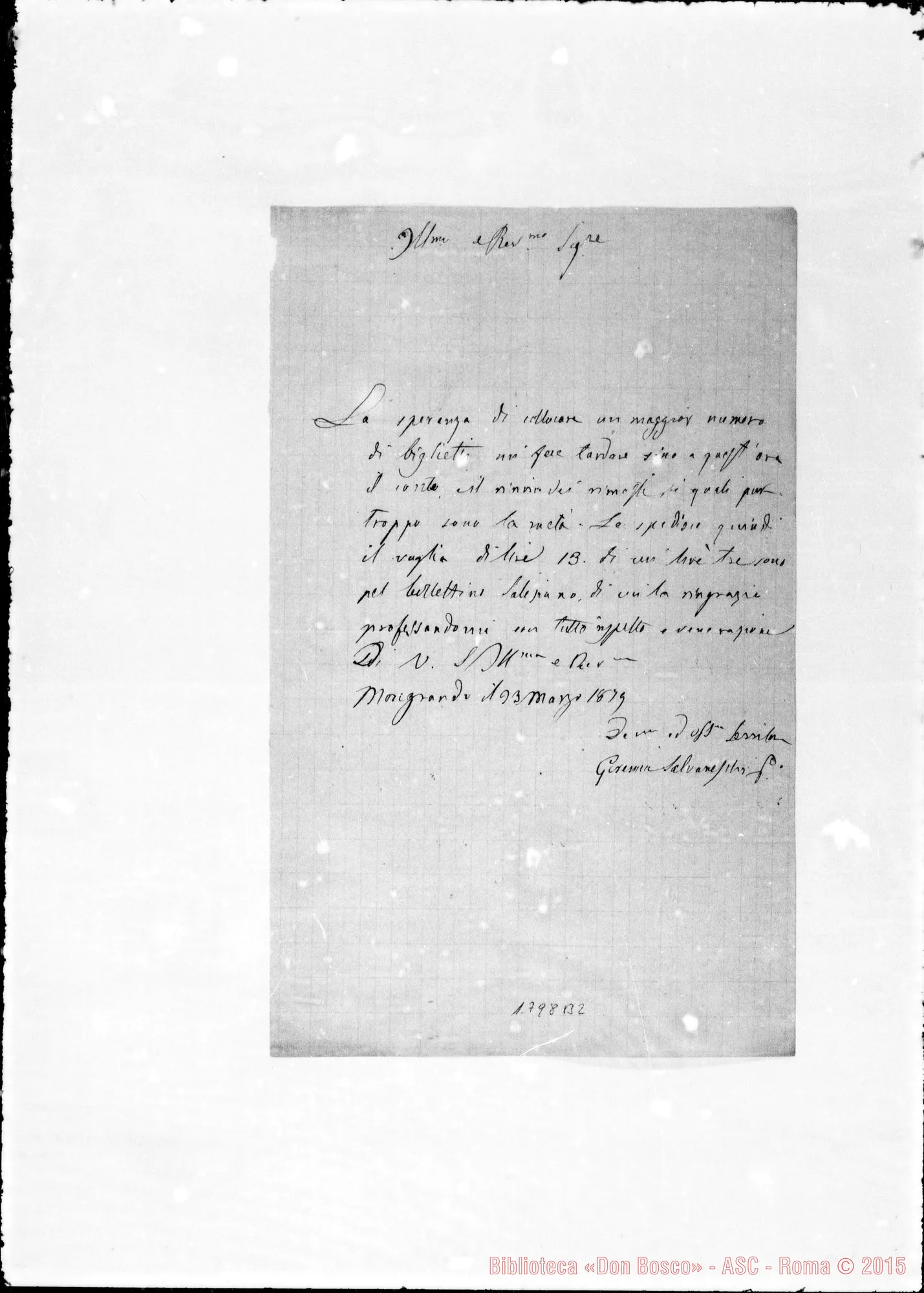 Fotogramma B 2 — Salvaneschi Geremia
