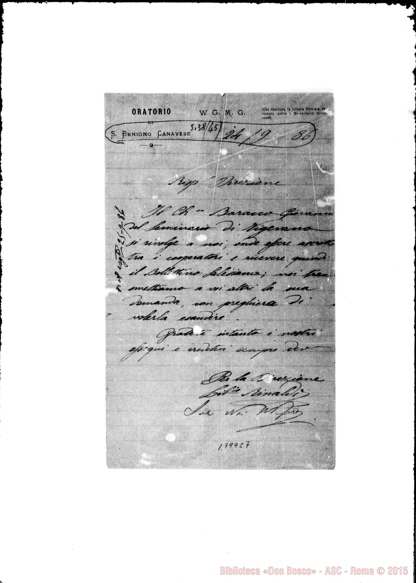 Fotogramma C 7 — San Benigno Canavese