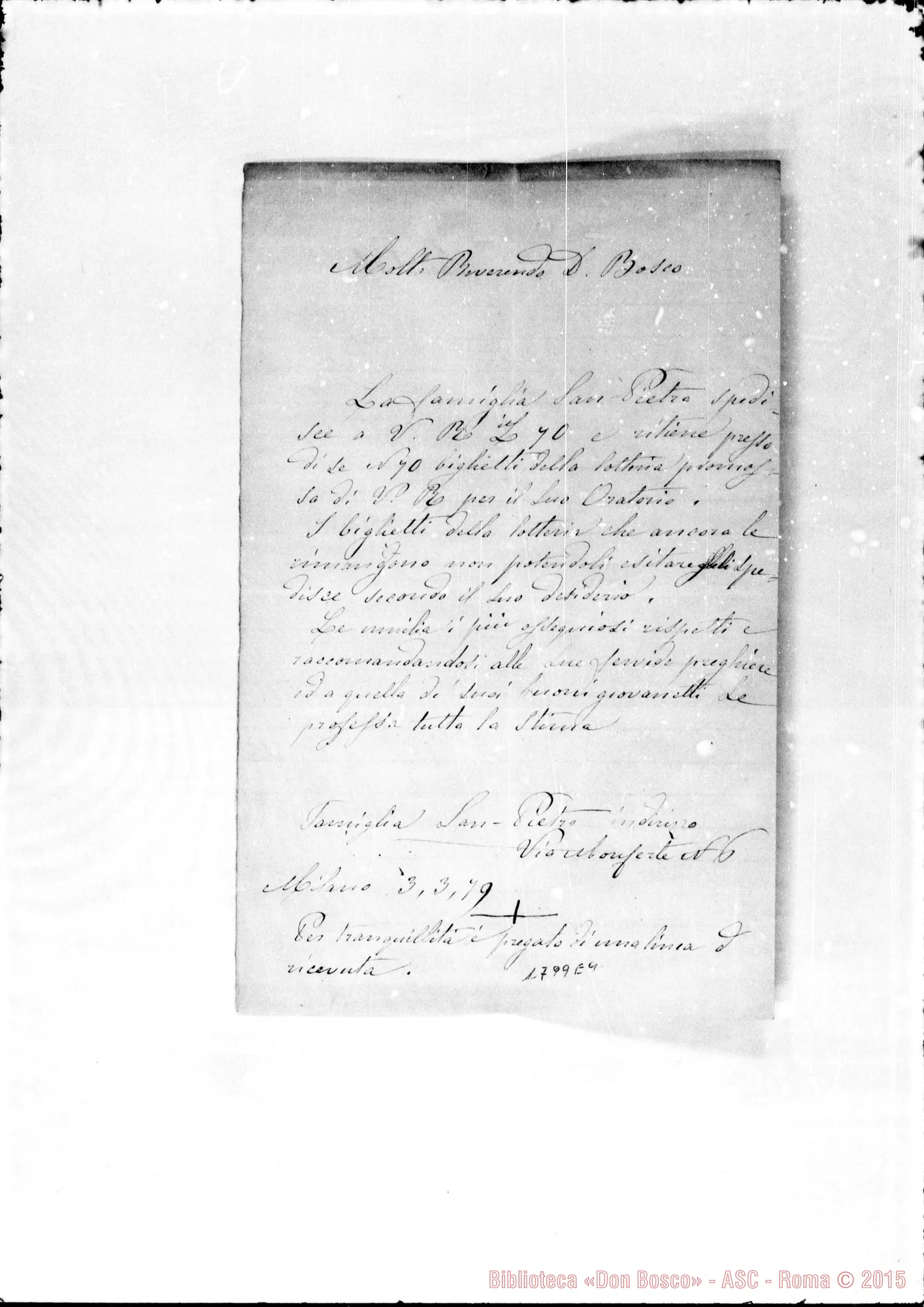 Fotogramma E 4 — San Pietro-Bosco